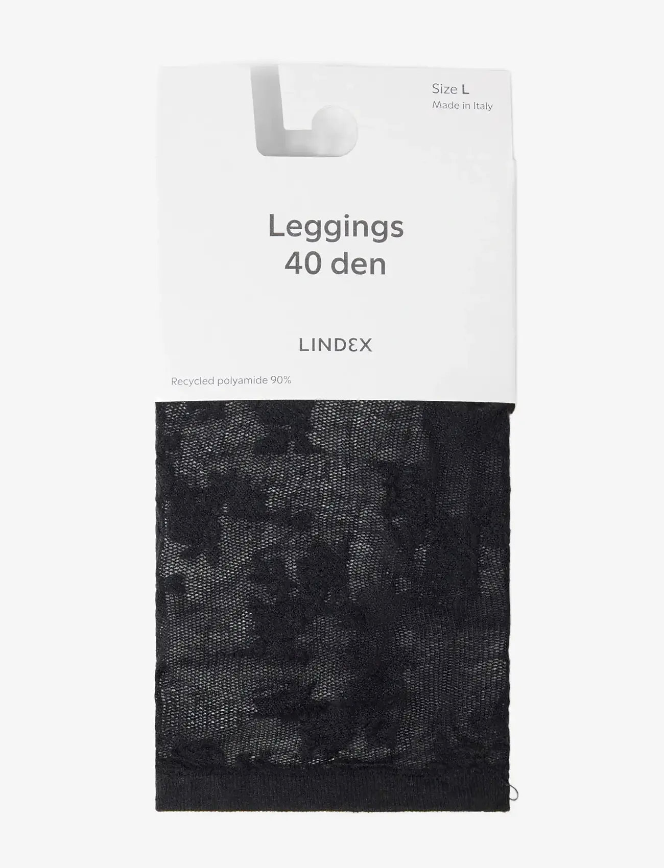 Lindex - Leggings 40 denier - særlige begivenheder - black - 1