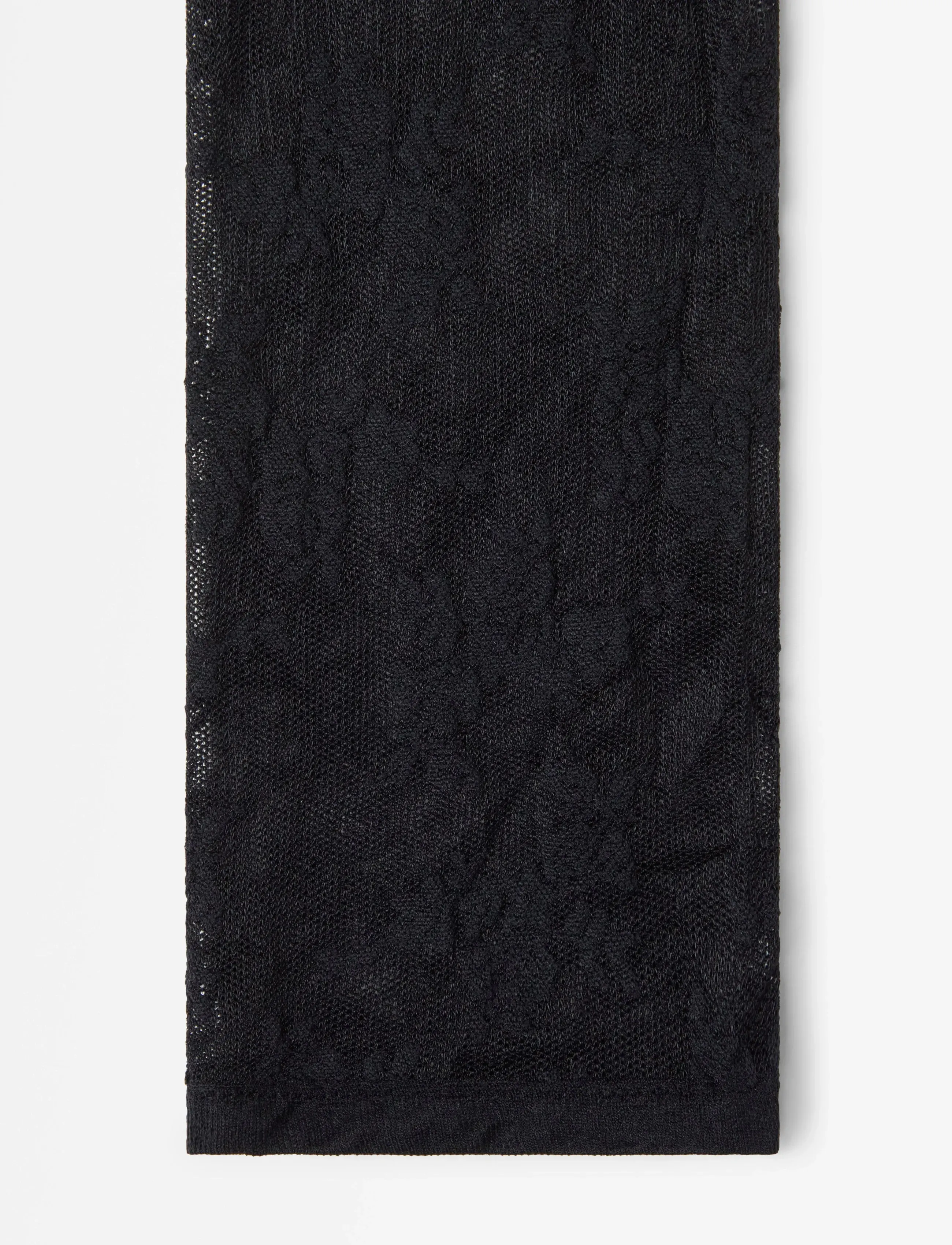 Lindex - Leggings 40 denier - special occasions - black - 5