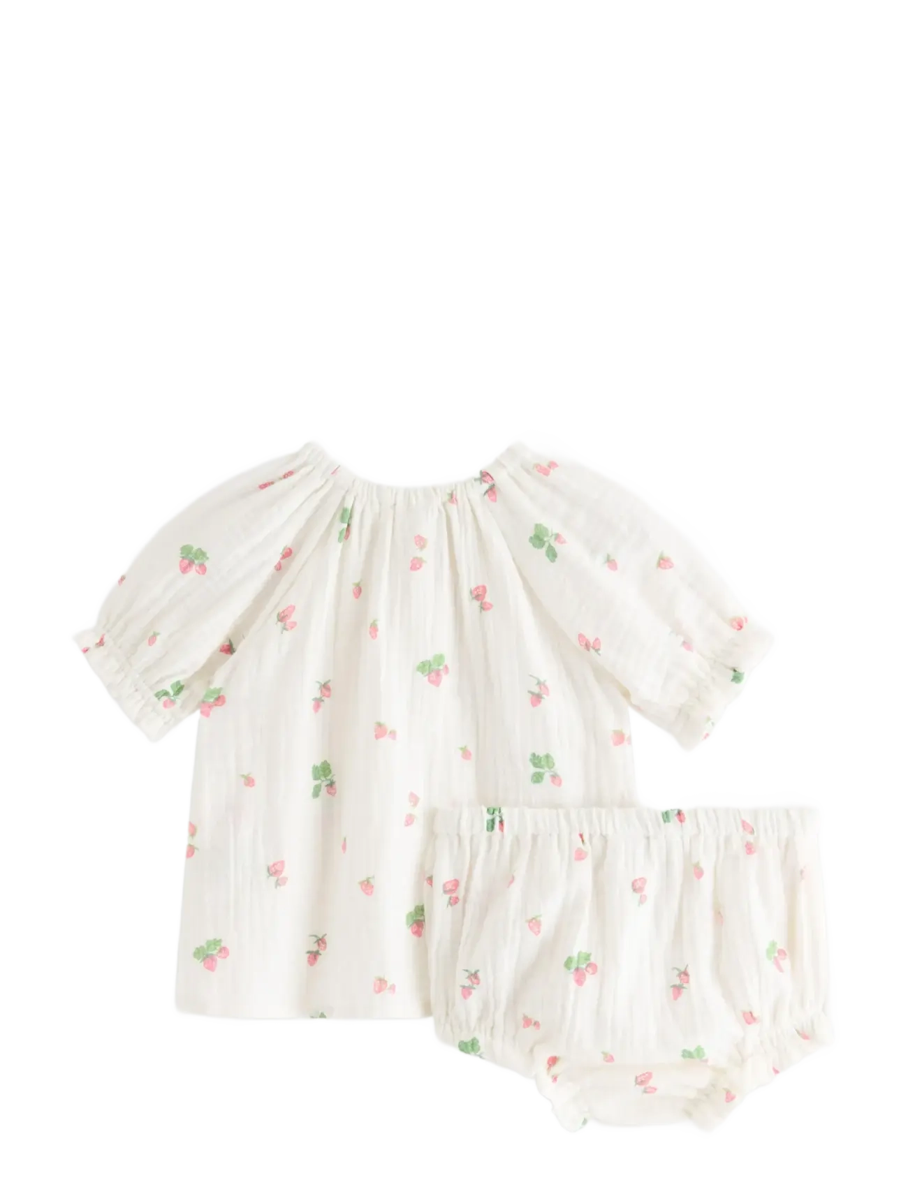 Lindex - Set - blouse and bloomers - sets with short-sleeved t-shirt - light dusty white - 1