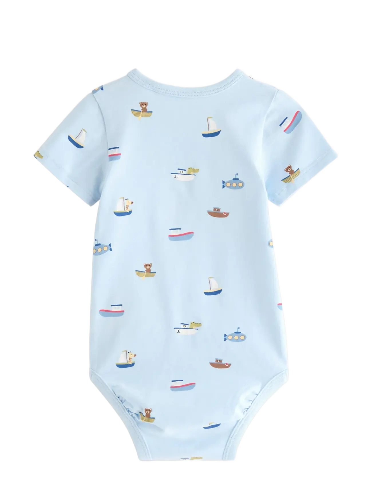 Lindex - Short-sleeved bodysuit - kurzärmelig - light blue - 1