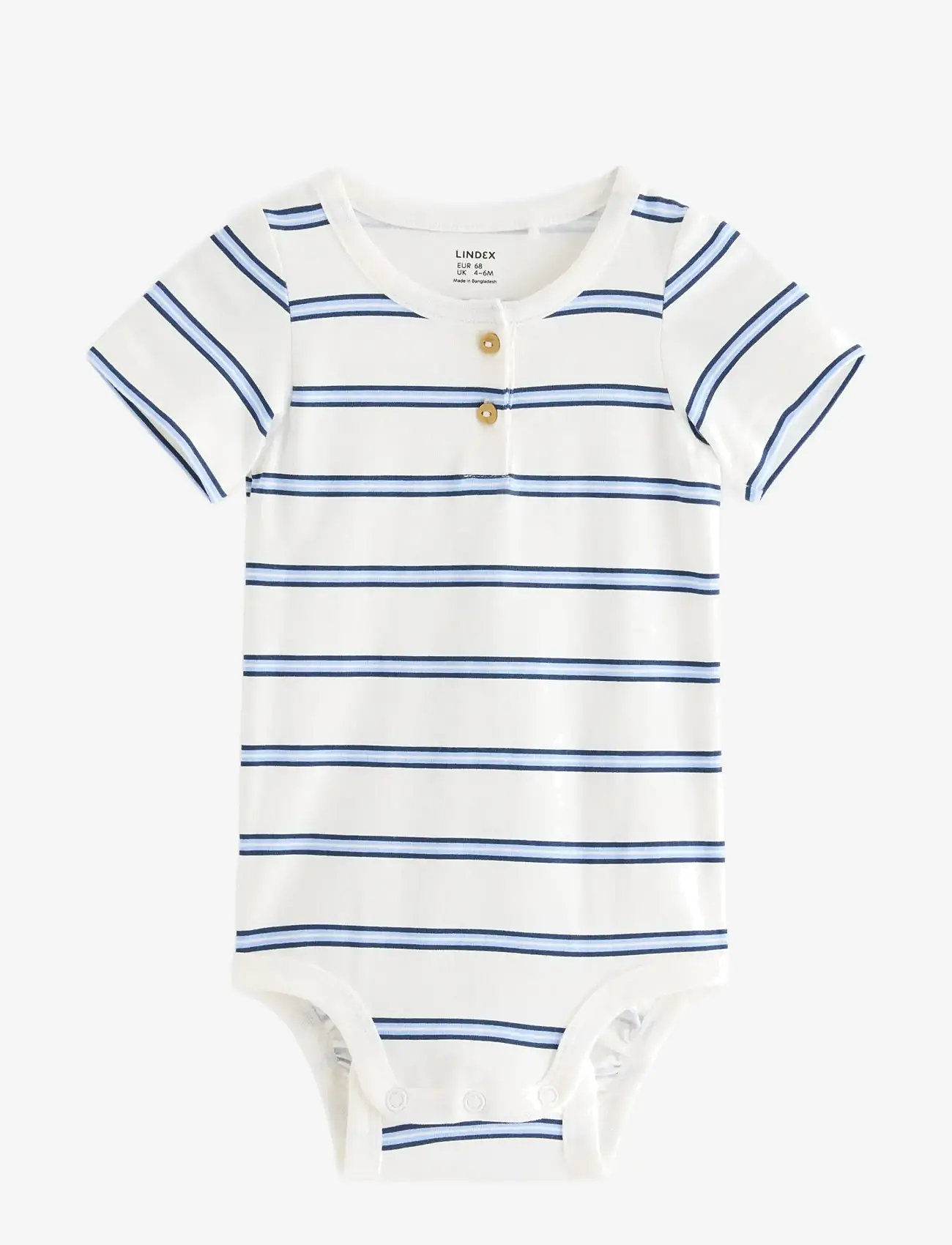 Lindex - Short-sleeved bodysuit - lühikeste varrukatega - light dusty white - 0