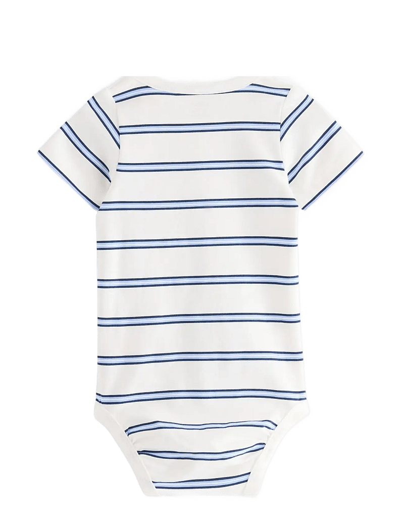 Lindex - Short-sleeved bodysuit - lühikeste varrukatega - light dusty white - 1
