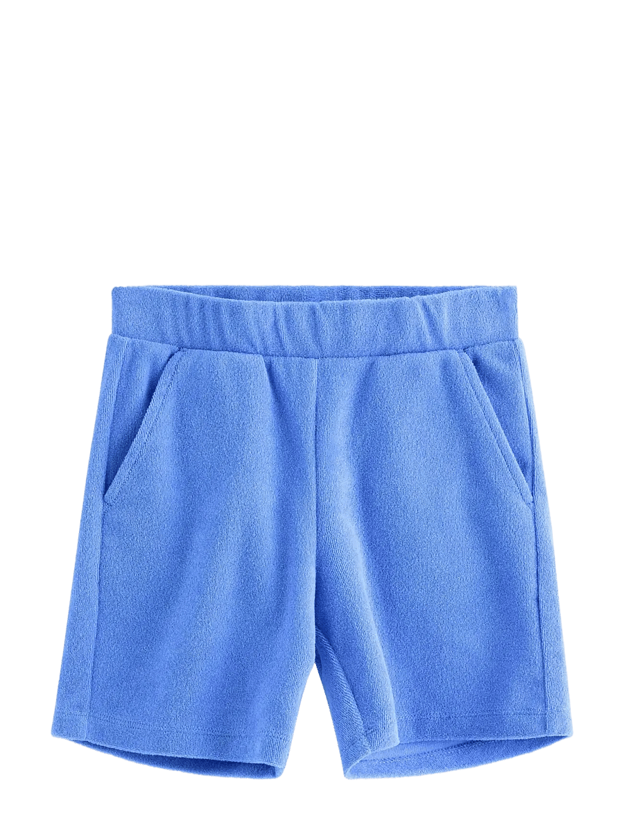 Lindex - Shorts in terry - sporta šorti - blue - 1