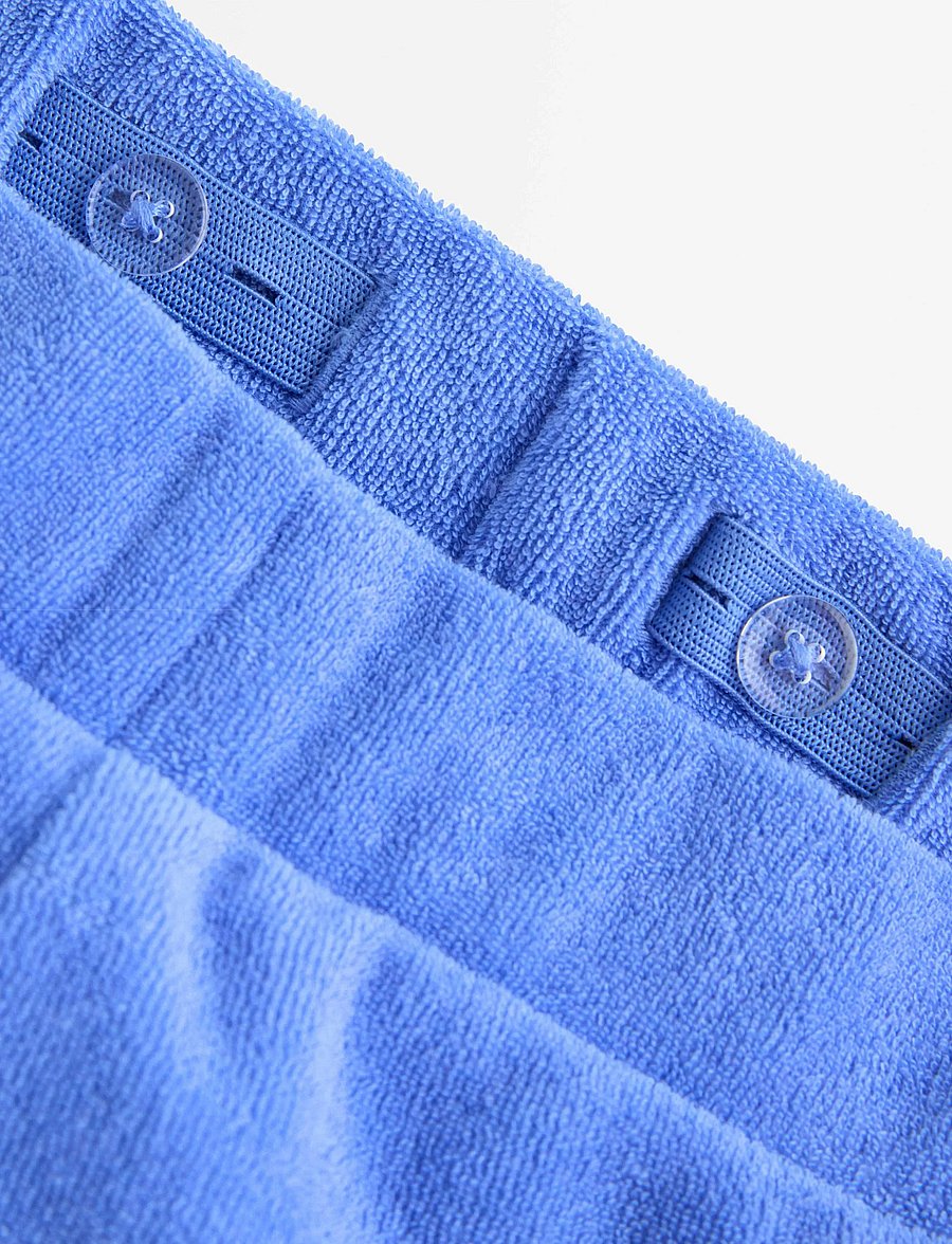 Lindex - Shorts in terry - sporta šorti - blue - 5