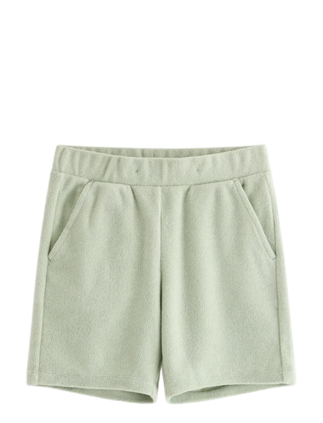 Lindex Shorts in terry - Kleidung - DUSTY GREEN / green