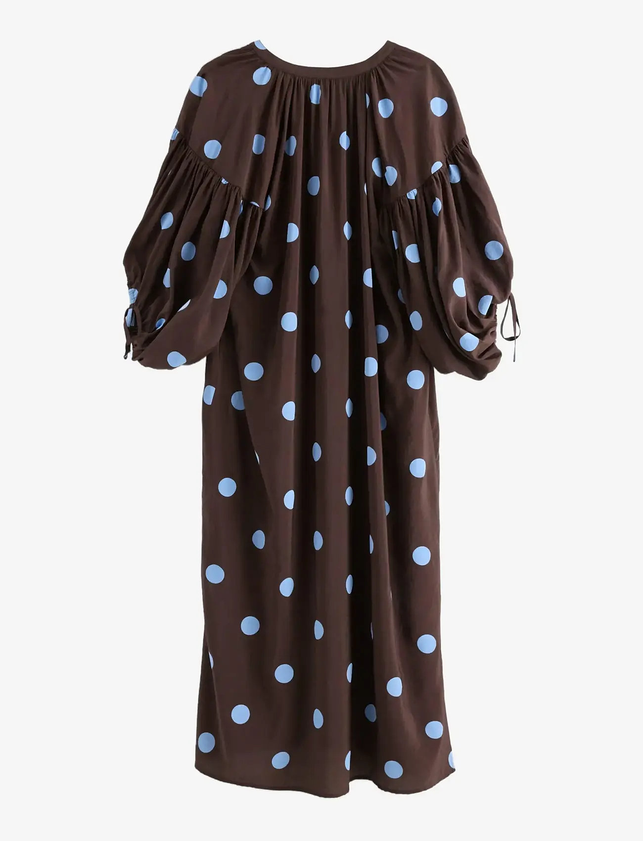 Lindex - Dress Sally - midikleider - dark dusty brown - 2