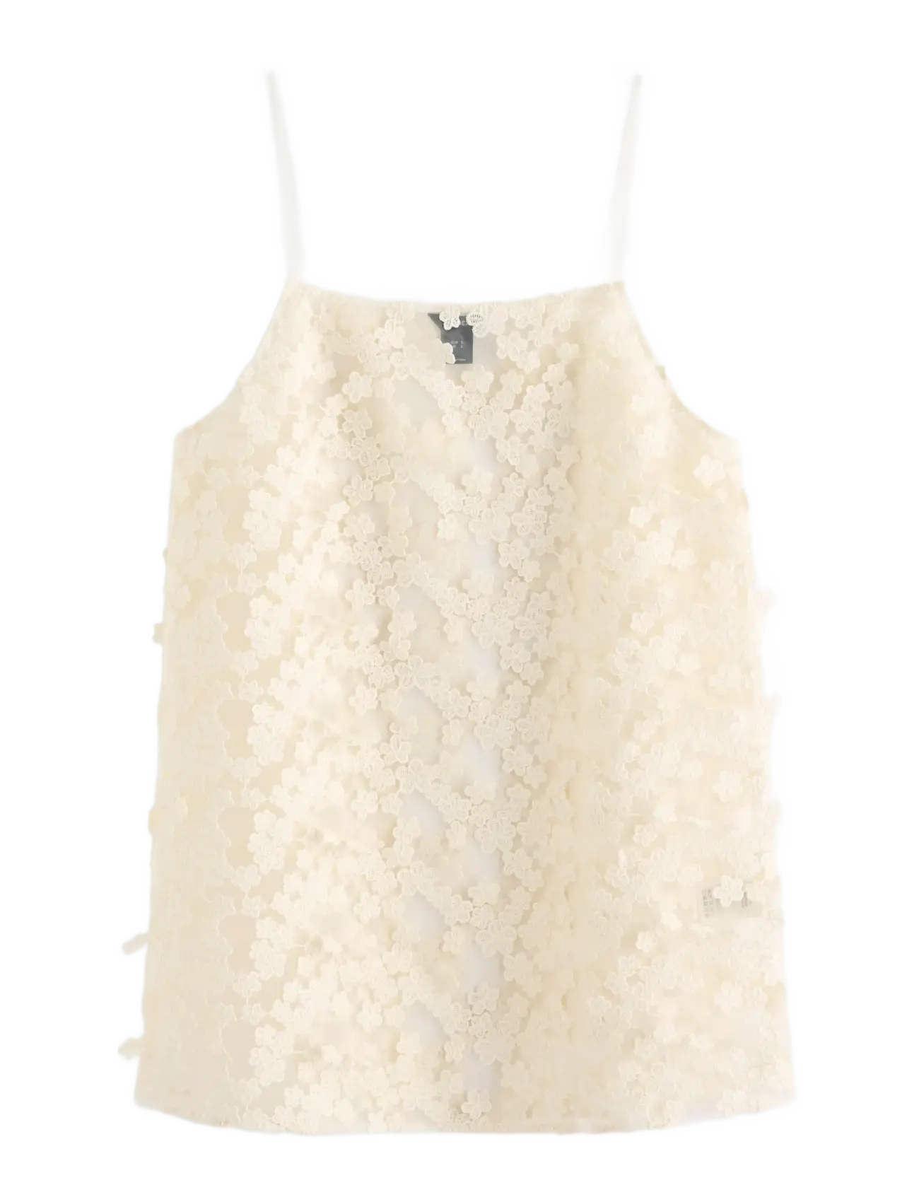 Lindex Camisole - Kampagne - OFF WHITE / cream