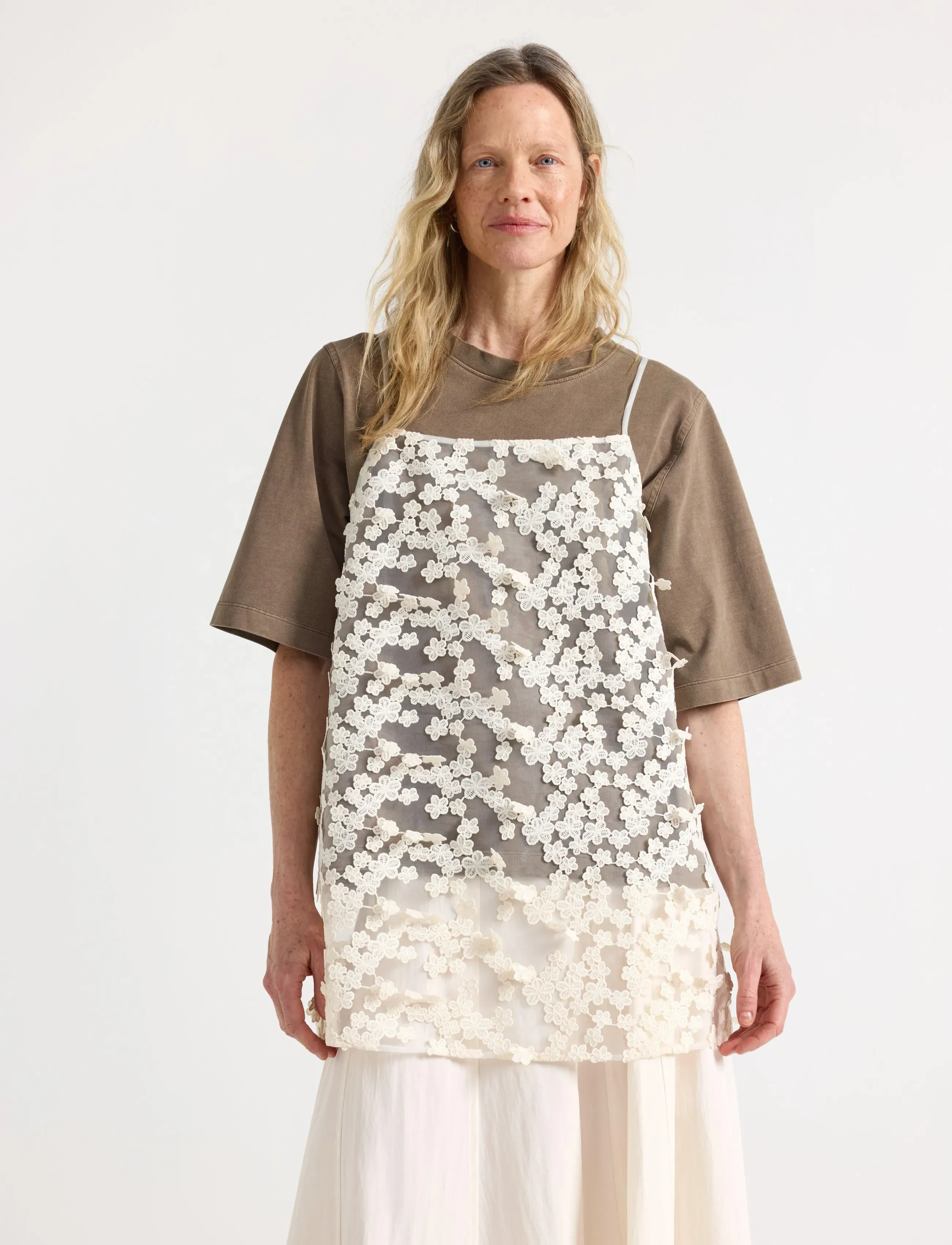 Lindex Camisole - T-shirts & Tops - OFF WHITE / cream