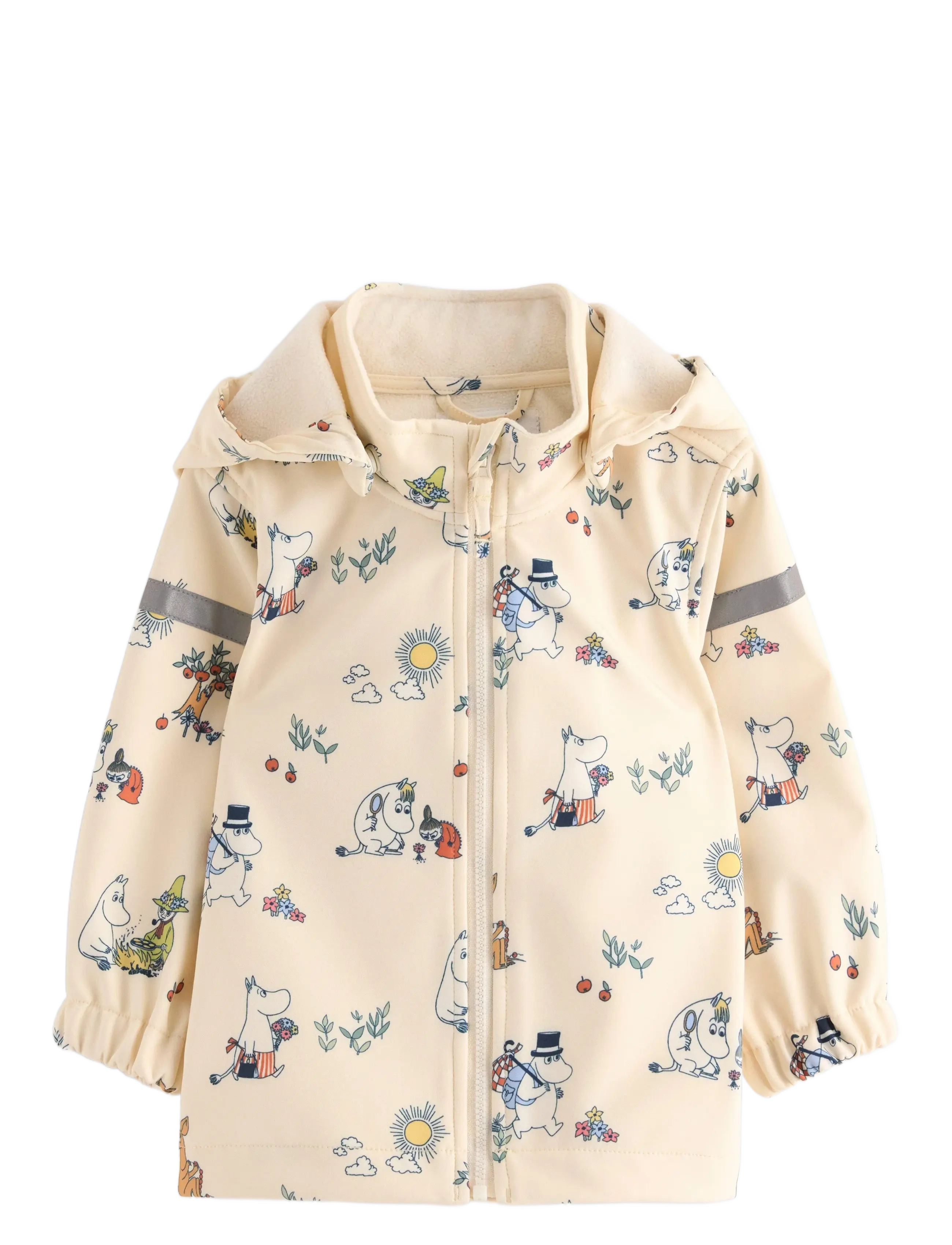 Lindex Jacket softshell baby Moomin - Neuheiten - WHITE / cream