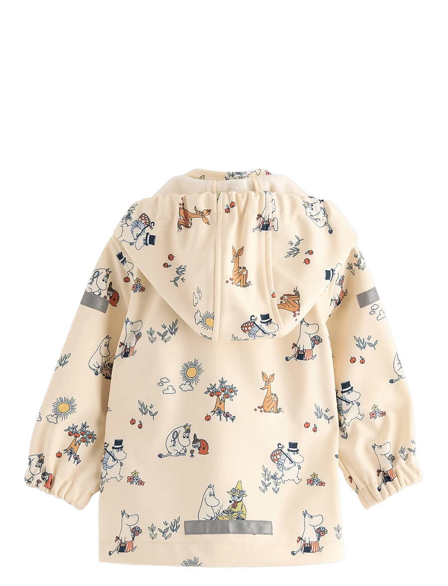 Lindex - Moomin softshell jacket - white - 1