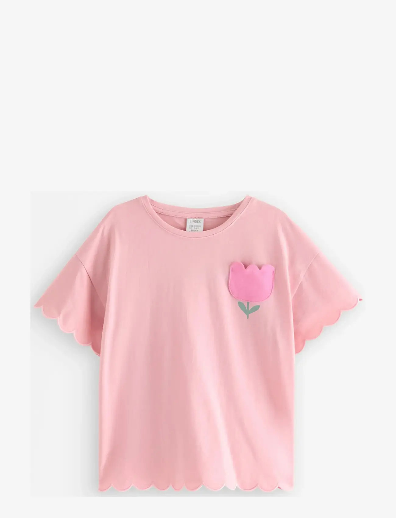 Lindex - Short-sleeved top - short-sleeved t-shirts - light pink - 1