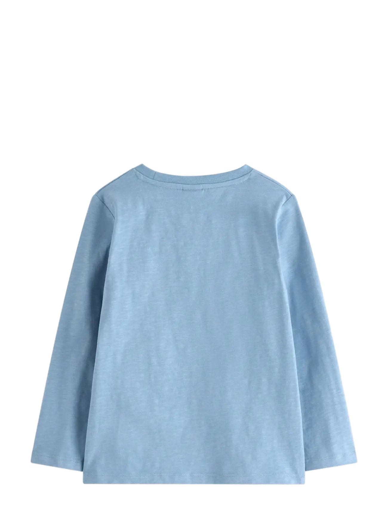 Lindex - Long sleeved top in slub jersey - lt dusty blue - 1