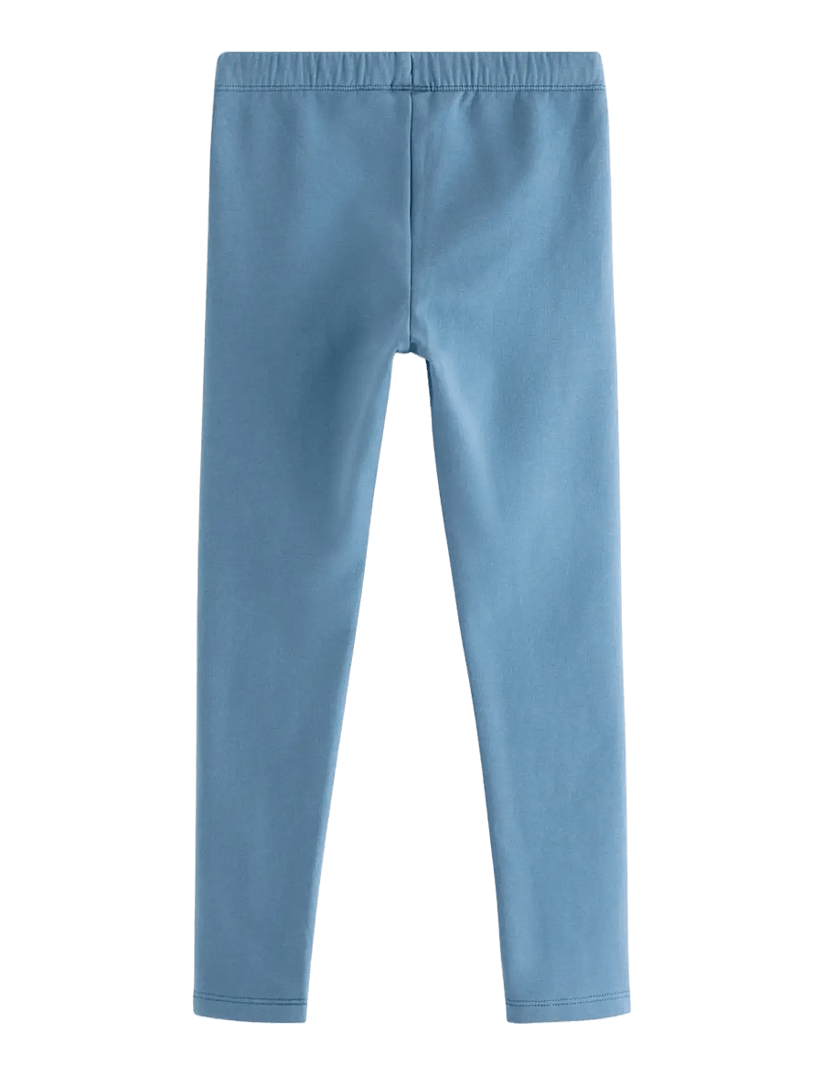 Lindex - Leggings with brushed inside - leggings - dark dusty blue - 1