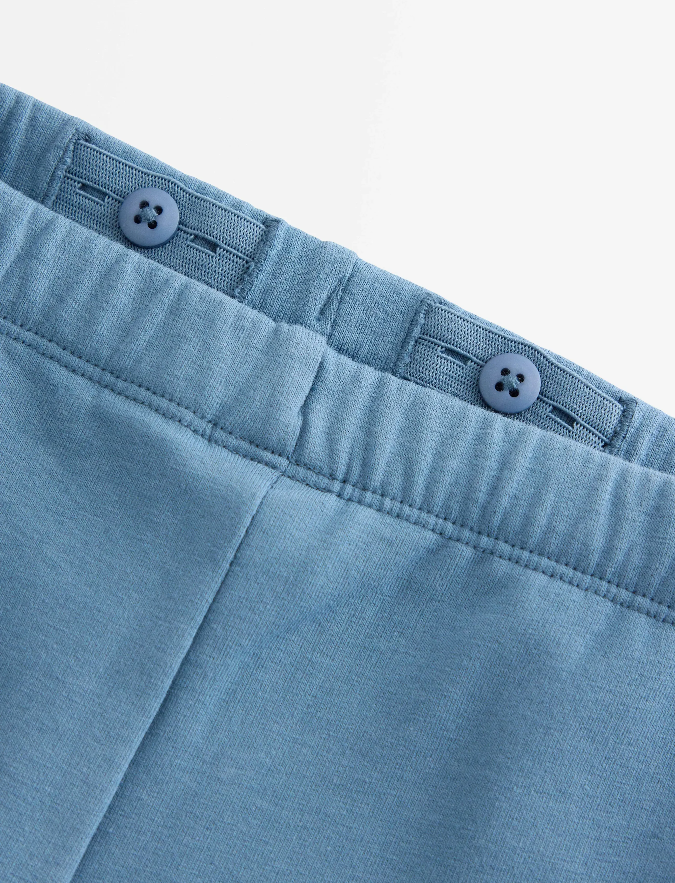 Lindex - Leggings with brushed inside - dark dusty blue - 2