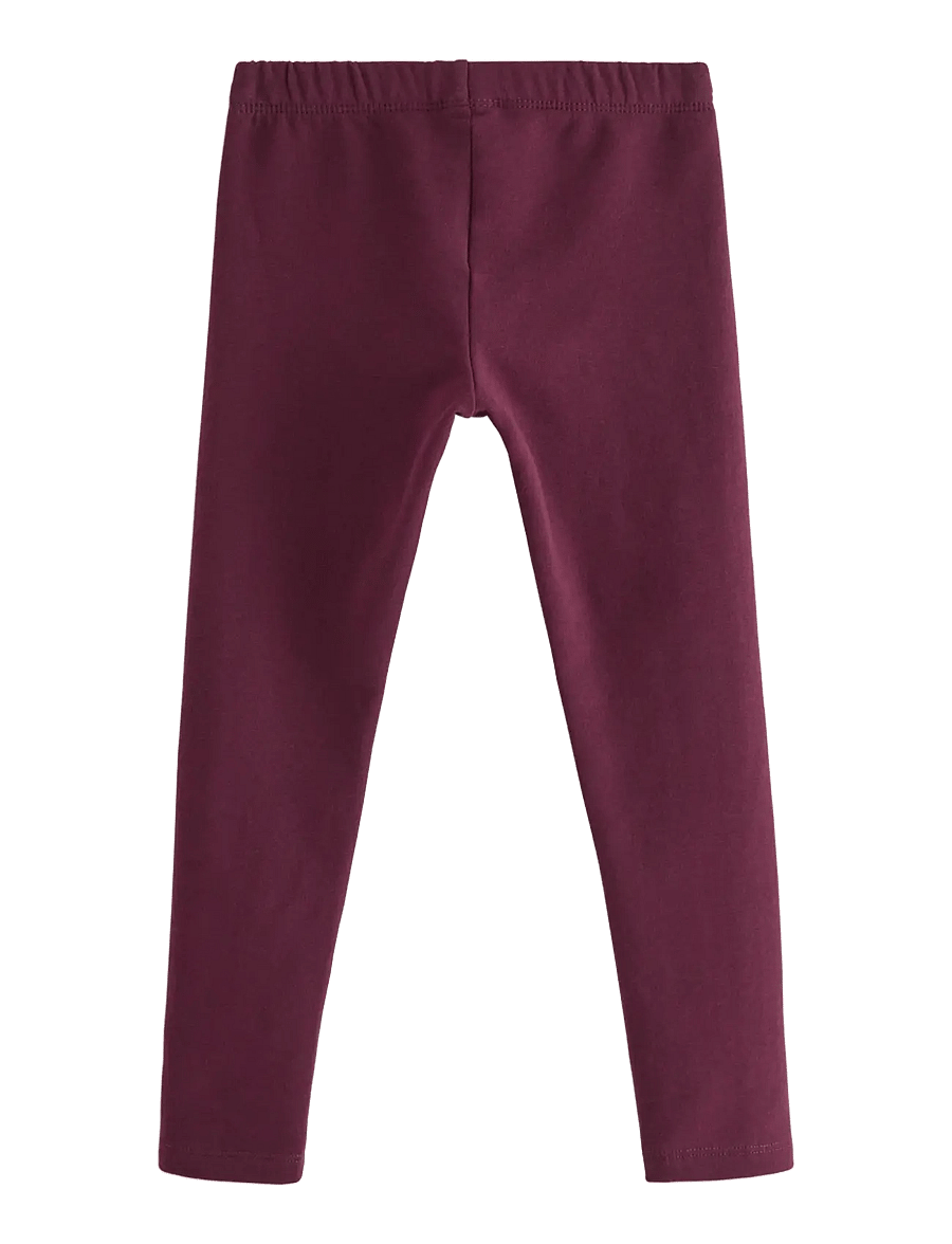 Lindex - Leggings with brushed inside - leggings - dark lilac - 2