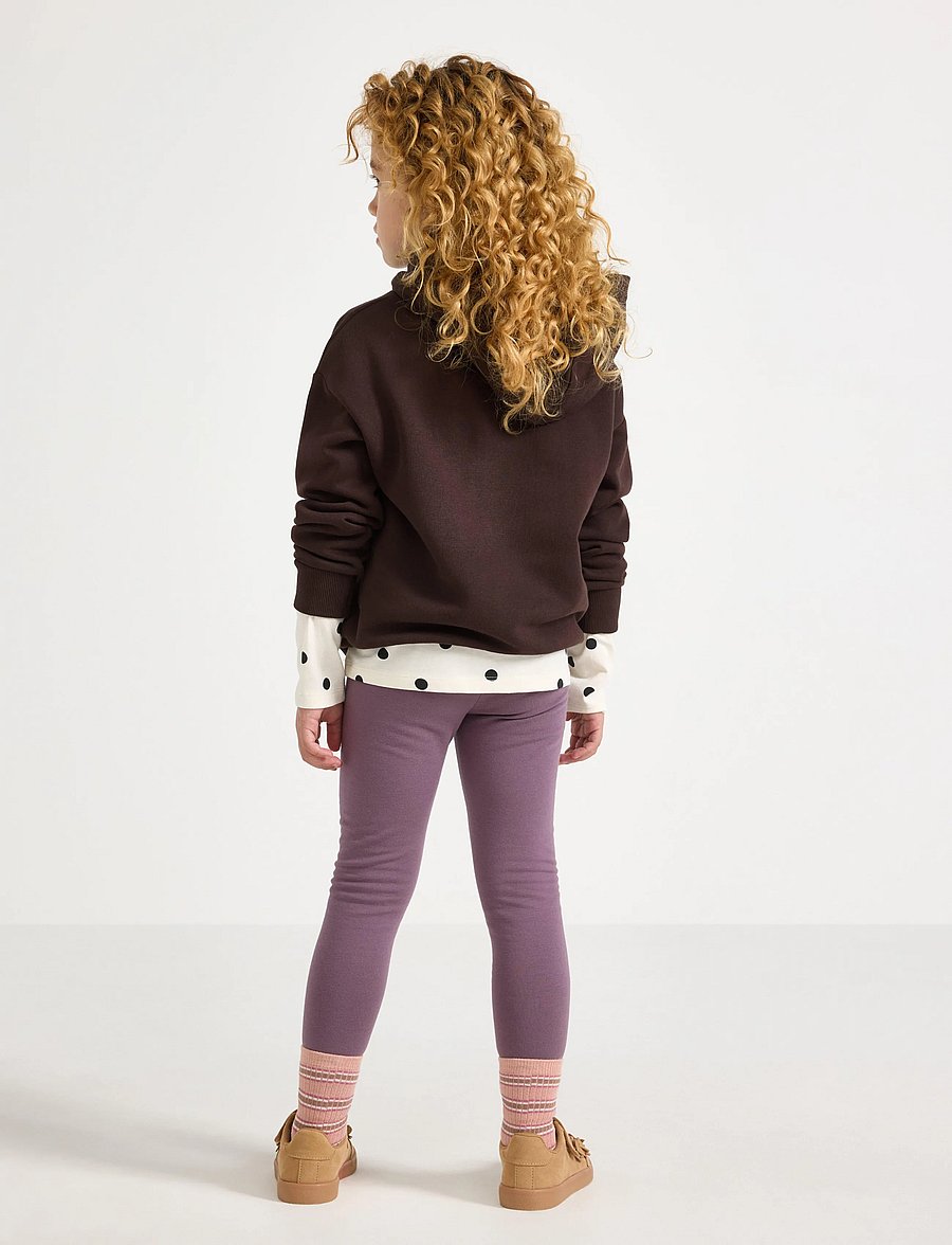Lindex - Leggings with brushed inside - retuusid - light dusty lilac - 3