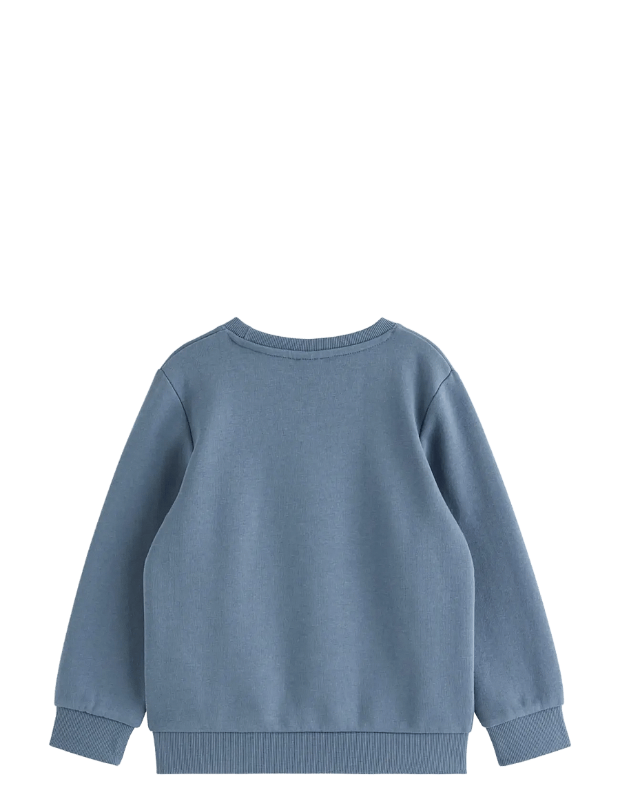 Lindex - Sweatshirt with brushed inside - sweatshirts - dark dusty blue - 2