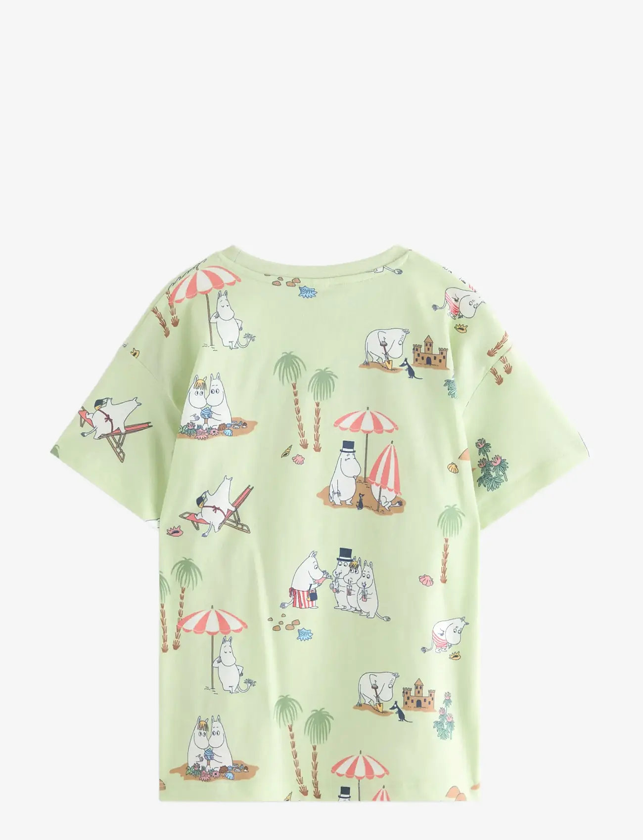 Lindex - Moomin t-shirt - kurzärmelige - light green - 2