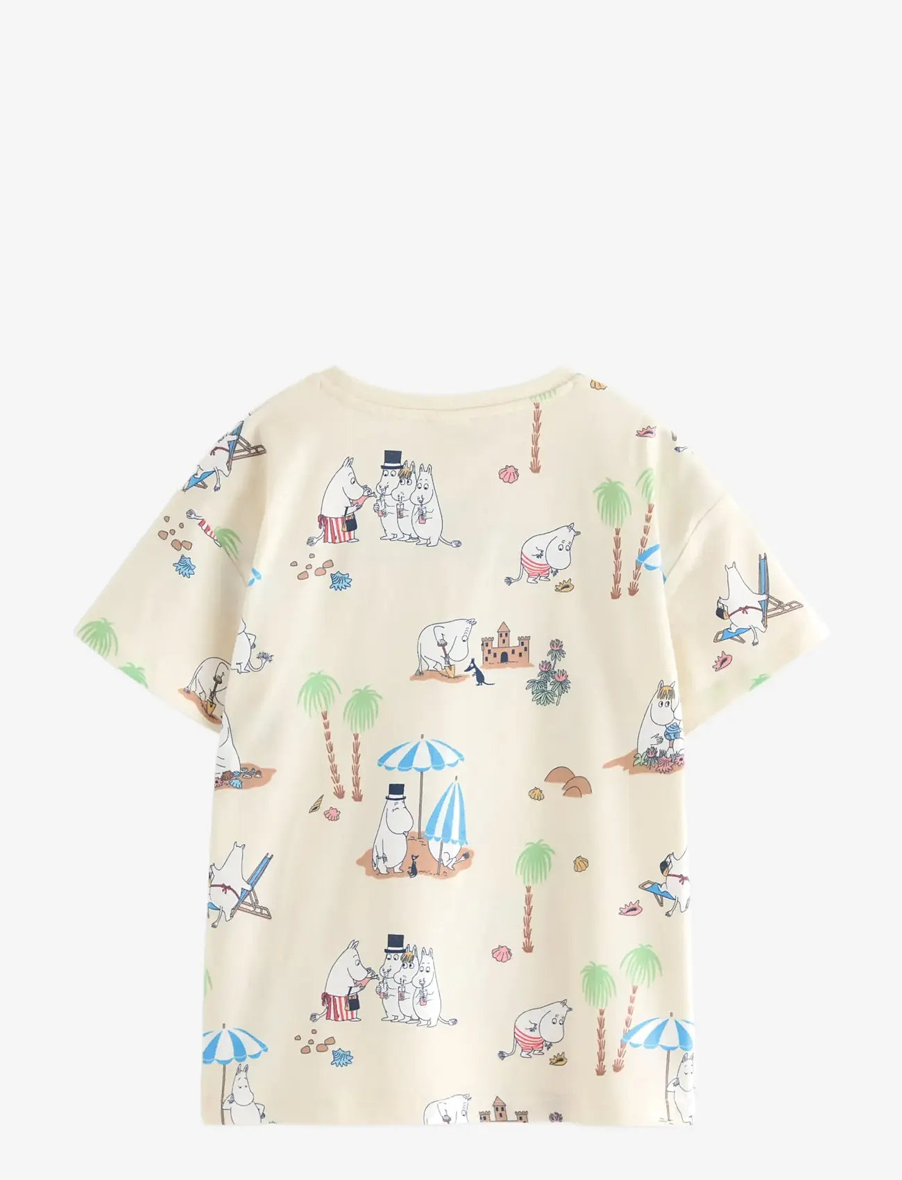 Lindex - Moomin t-shirt - kortærmede t-shirts - white - 2