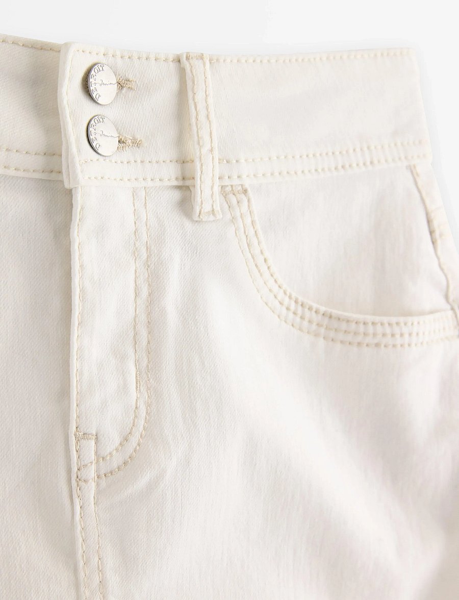 Lindex - White denim skirt - jeansröcke - off white - 5
