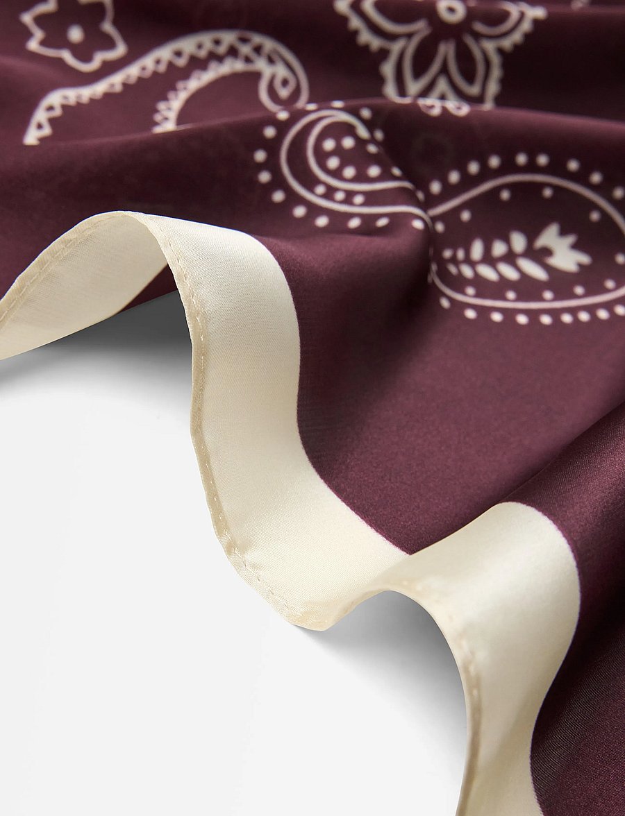 Lindex - Scarf - modetrends - dark dusty lilac - 2