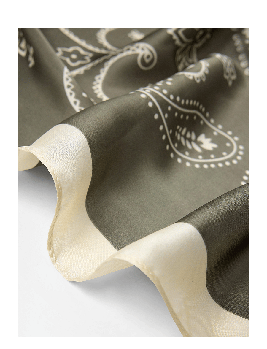 Lindex - Scarf - modetrends - dark khaki - 1