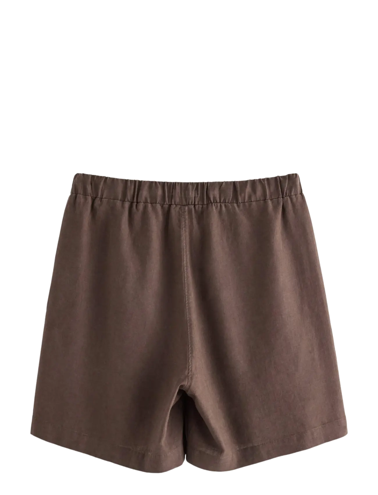 Lindex - Shorts in linen blend - linneshorts - dark dusty brown - 2