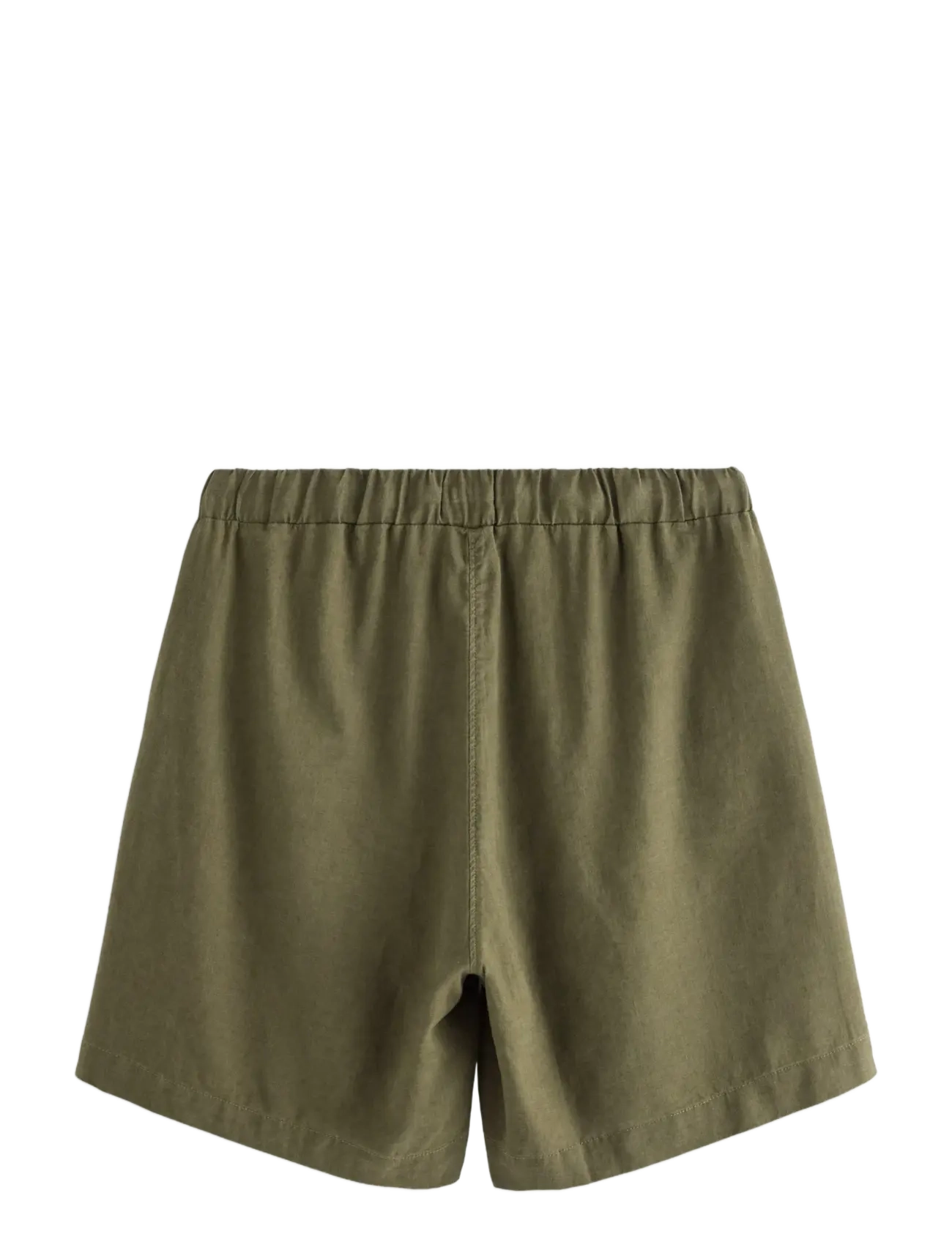 Lindex - Shorts in linen blend - leinen-shorts - dark dusty green - 2