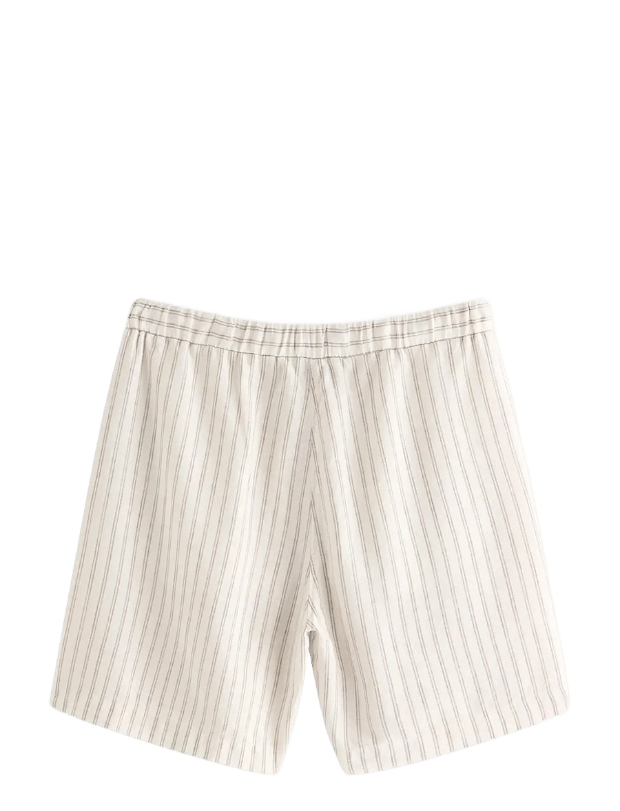 Lindex - Shorts in linen blend - lniane spodenki - light white - 2