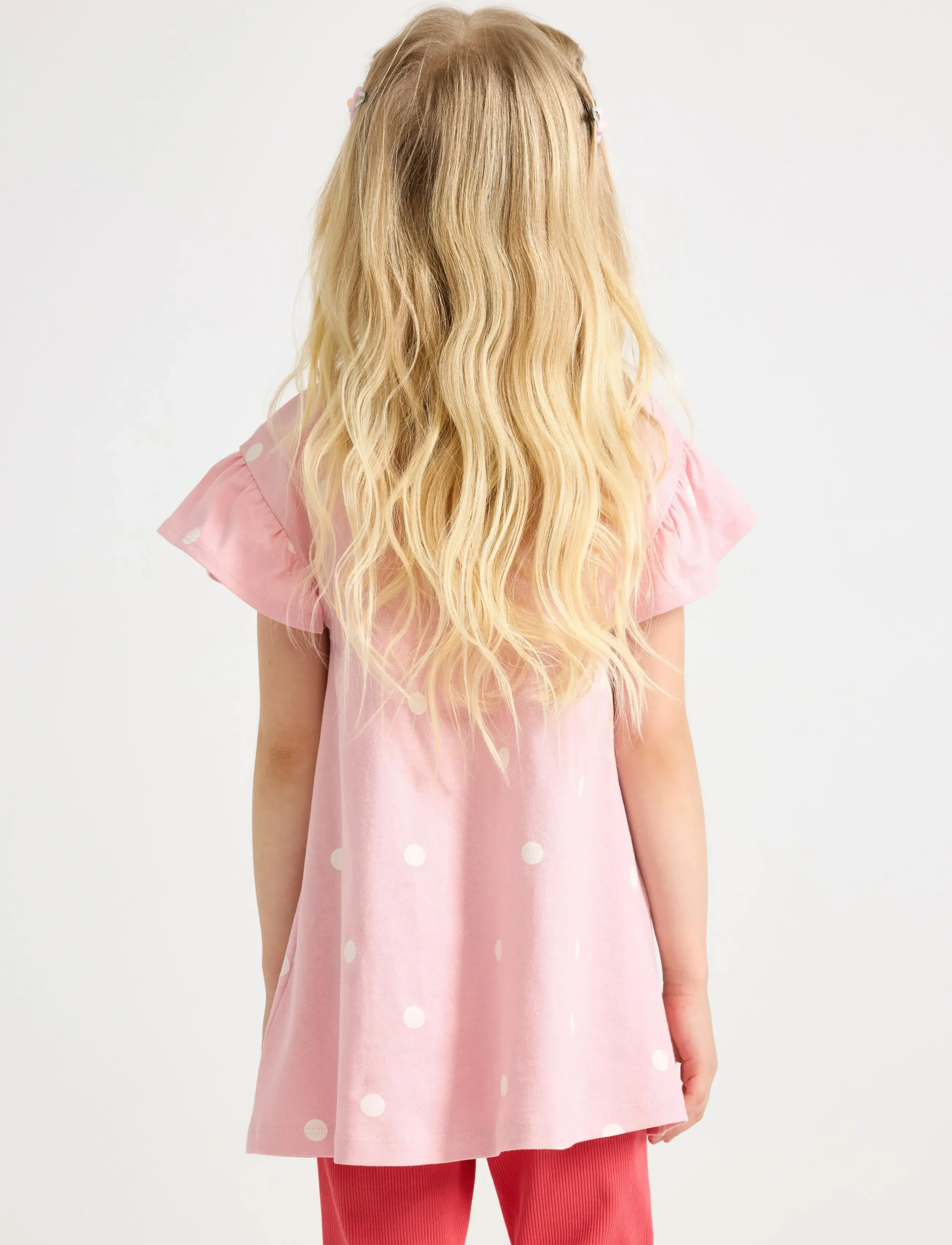 Lindex - Tunic with pockets - light pink - 3