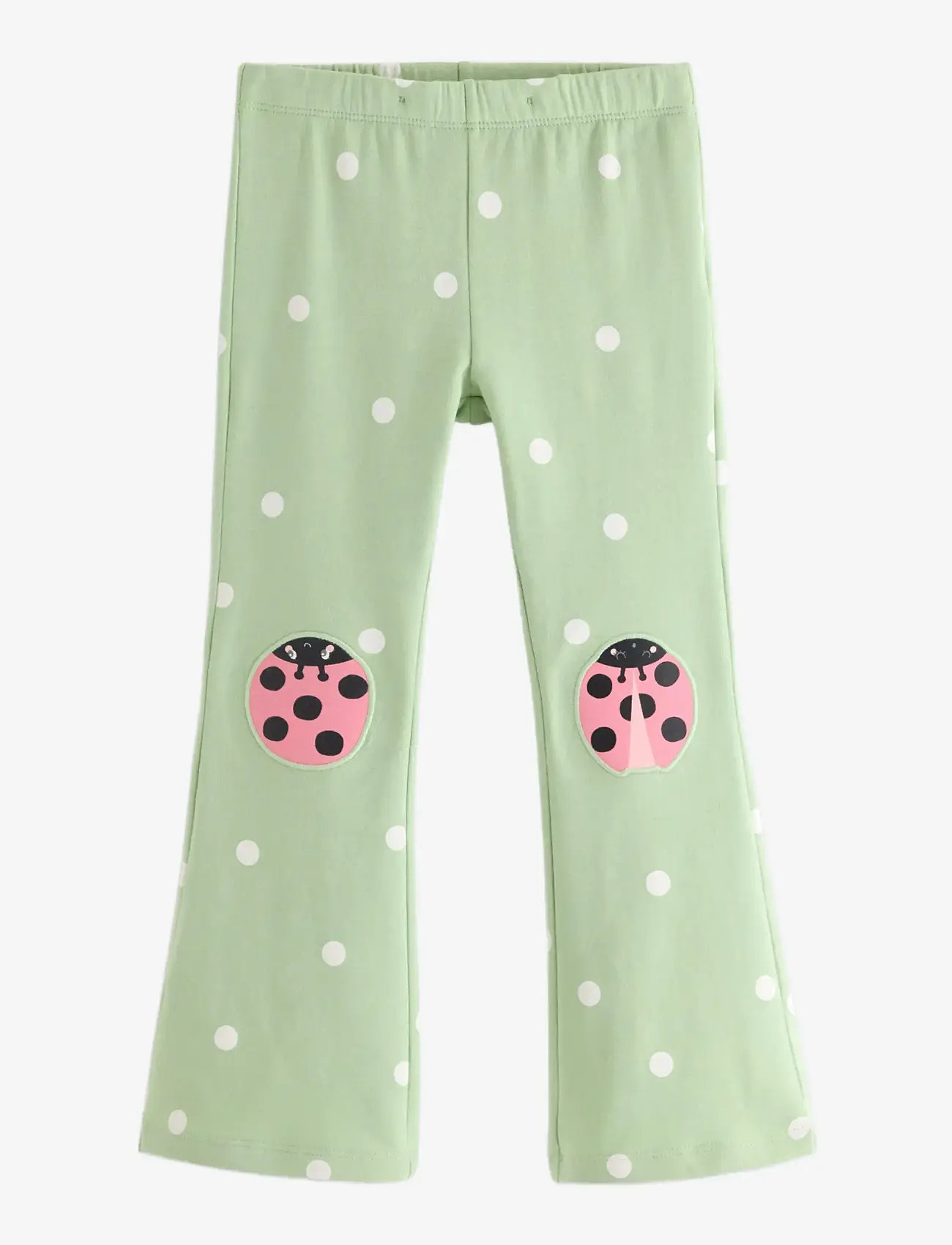 Lindex - Leggings with patches on the knees - leggings - light dusty green - 1