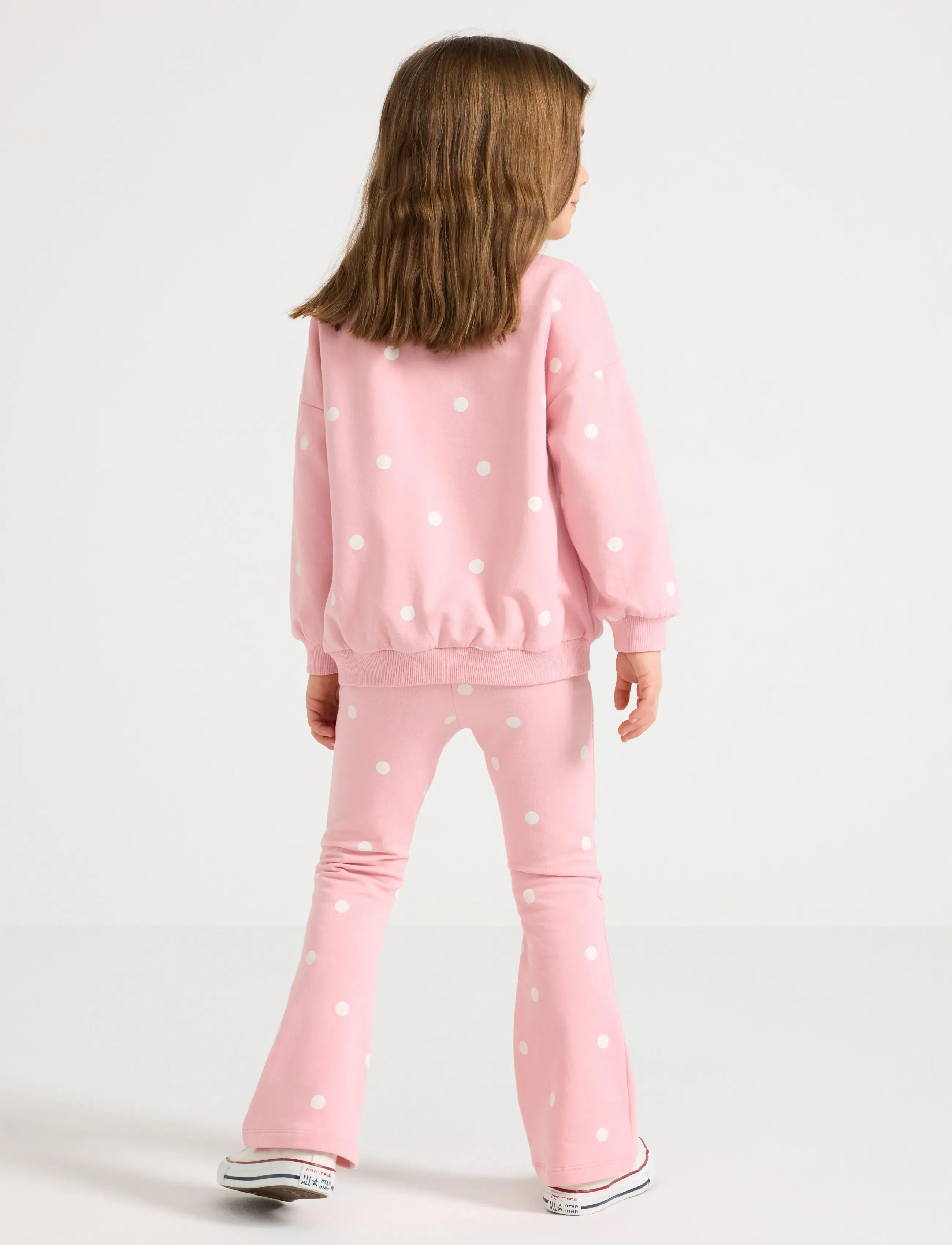 Lindex - Leggings with patches on the knees - leggings - light pink - 3