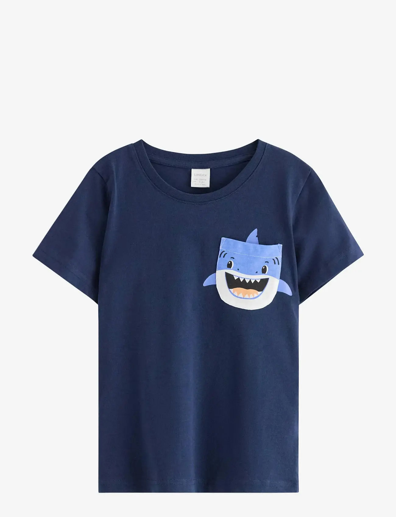 Lindex - T-shirt - lühikeste varrukatega t-särgid - dark blue - 0