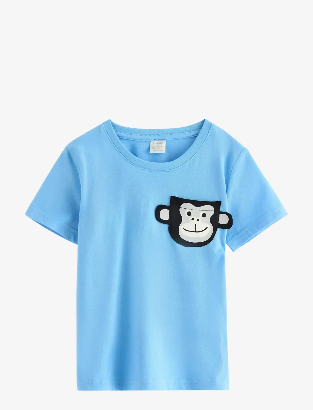 Lindex - T-shirt - lühikeste varrukatega t-särgid - light blue - 1