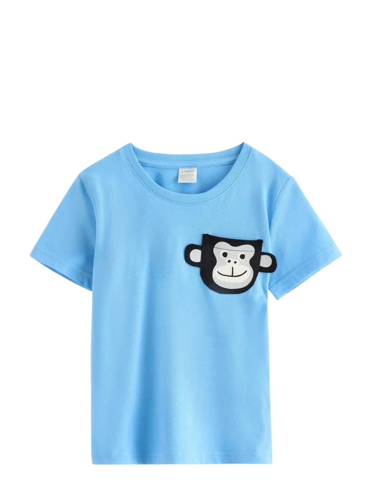 Lindex T-shirt - Põhitooted - LIGHT BLUE / blue