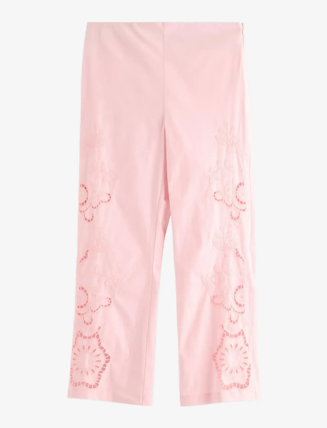 Lindex - Cropped trousers - capri bukser - light pink - 1