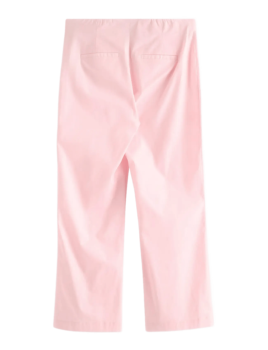 Lindex - Cropped trousers - capri byxor - light pink - 2