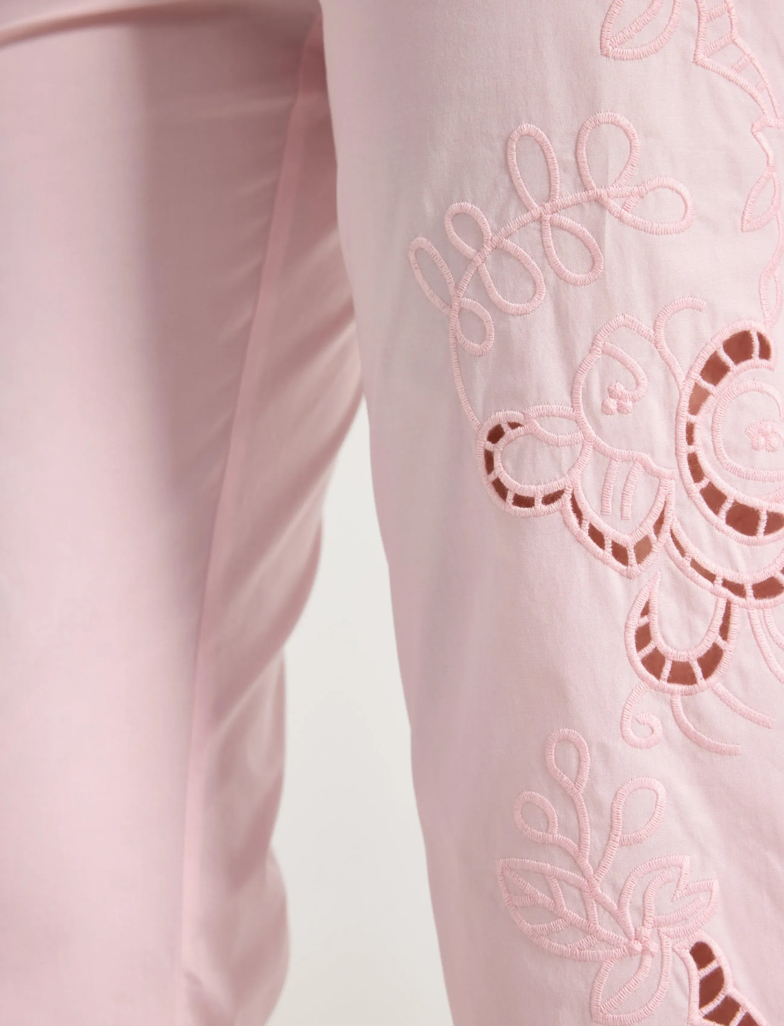 Lindex - Cropped trousers - capri pants - light pink - 5