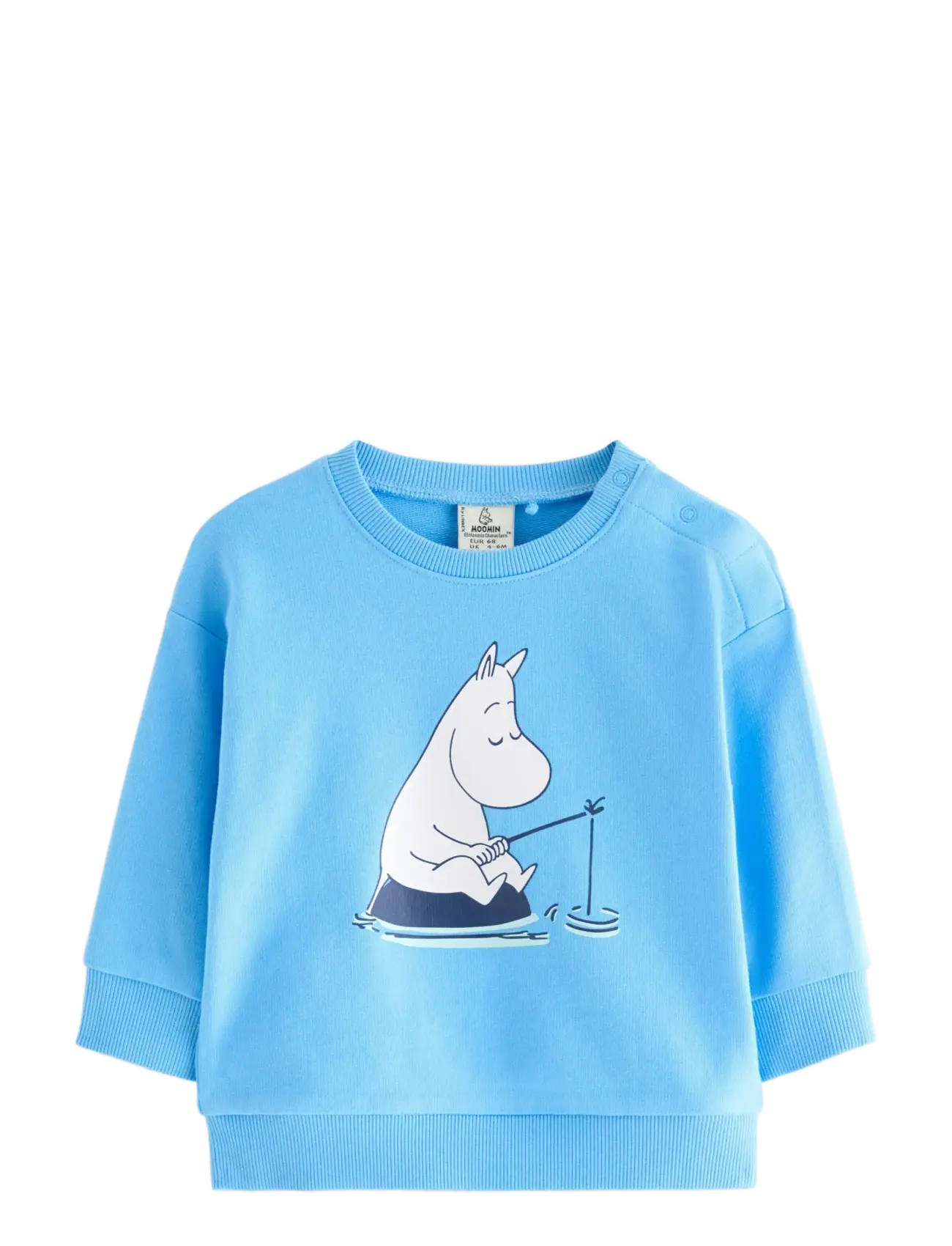 Lindex Moomin sweatshirt - Nouveautés - LIGHT BLUE / blue