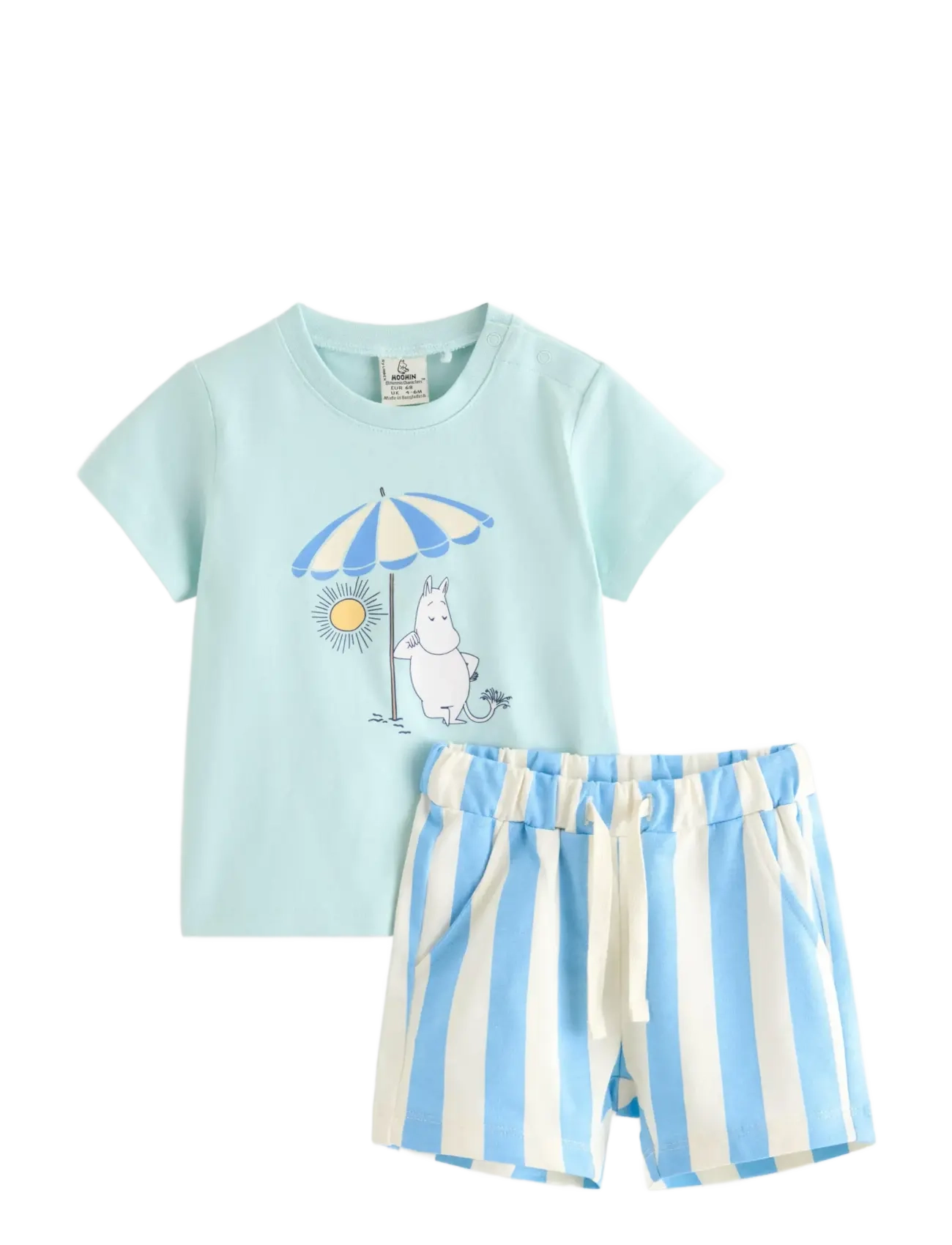 Lindex Moomin set - Inspiration - LIGHT AQUA / blue