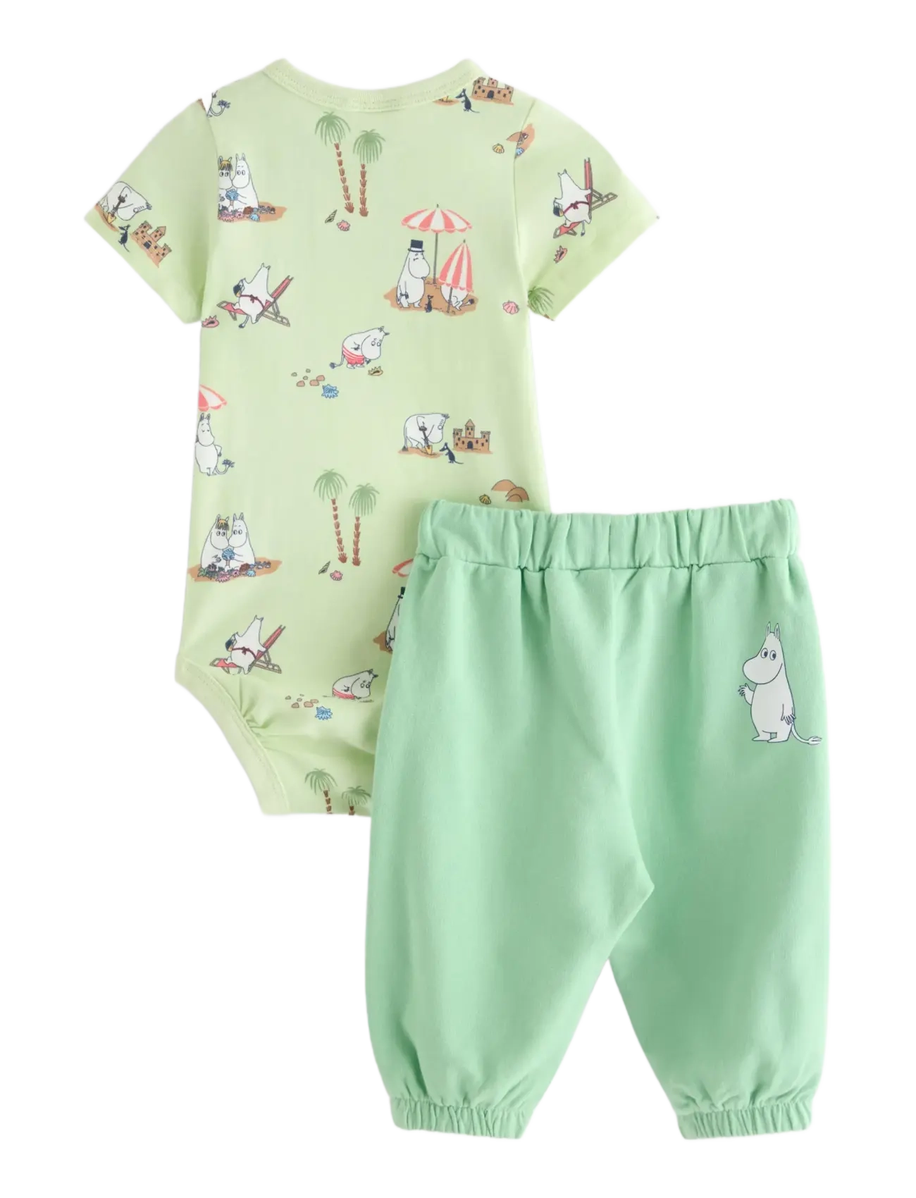 Lindex - Moomin set - light green - 1