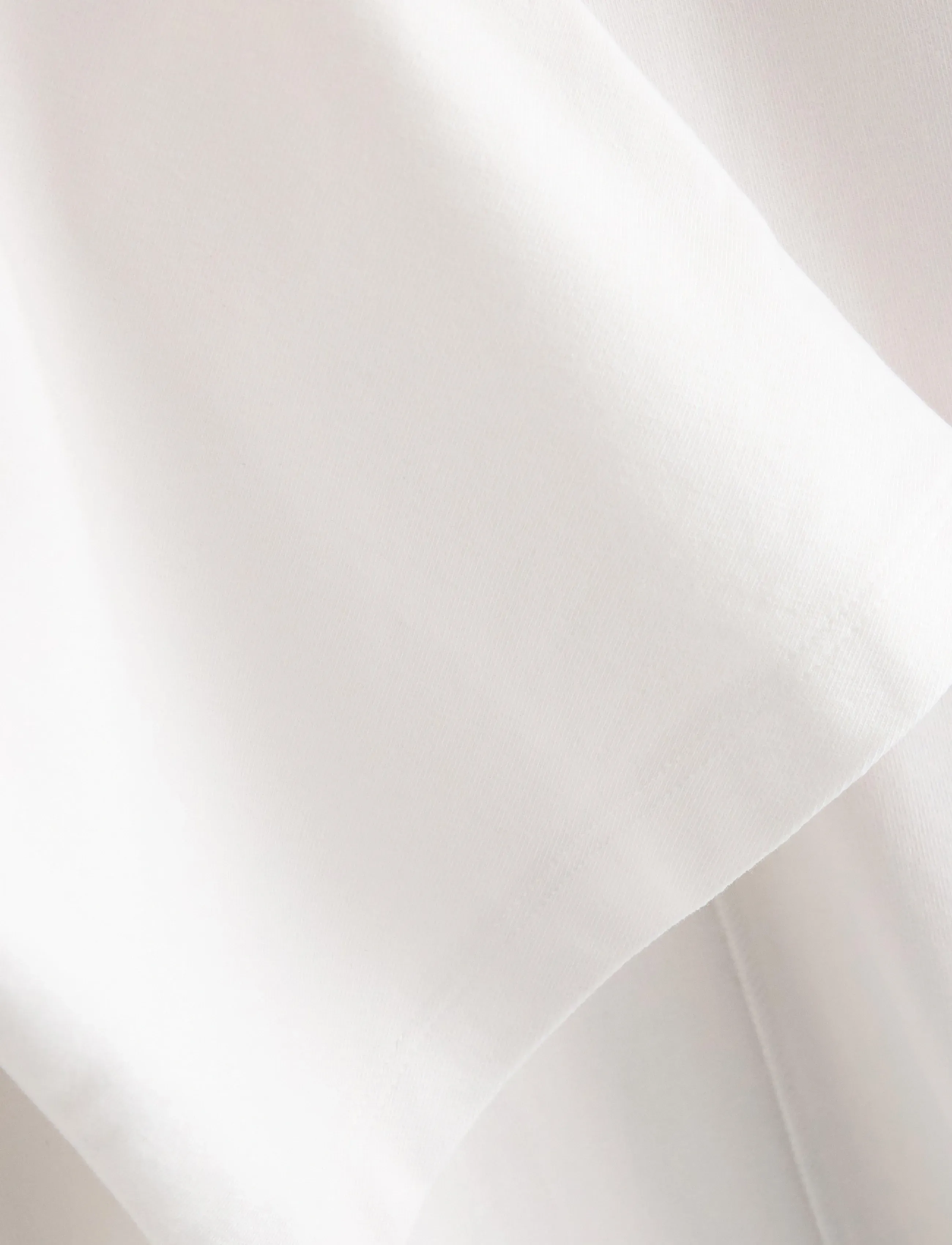Lindex - Jersey top with wide sleeves - crop tops - white - 2