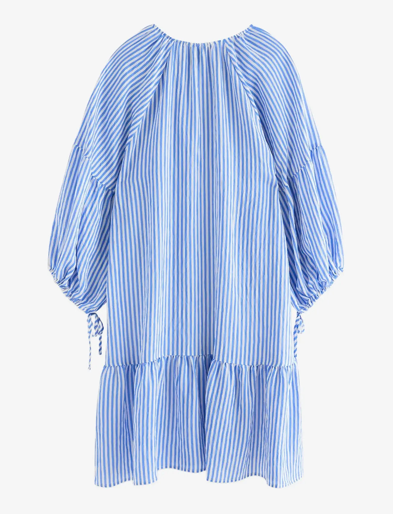Lindex - Mini dress with puff sleeve - summer dresses - light dusty blue - 2