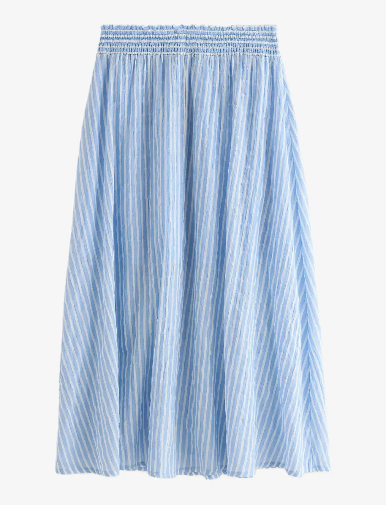 Lindex - Crinkled midi skirt - midi nederdele - light dusty blue - 2