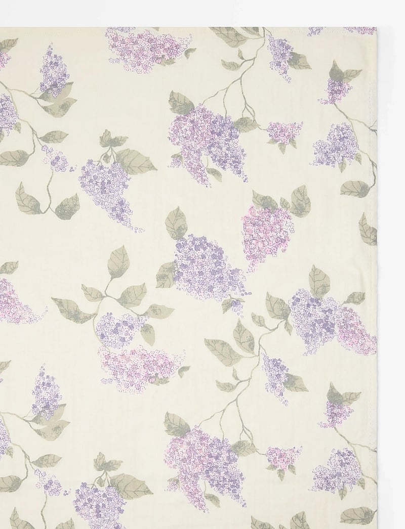Lindex - Blanket in cotton muslin - musselintæpper - white - 0