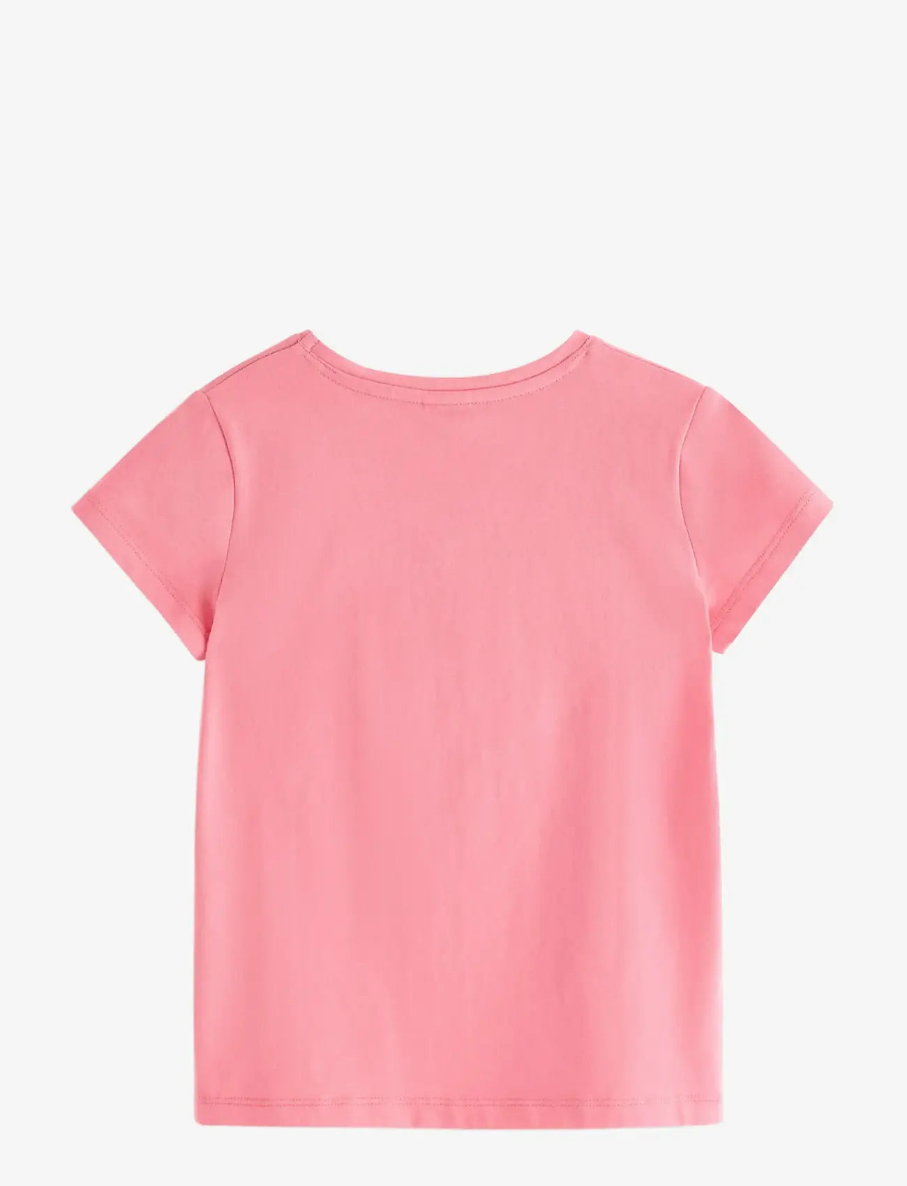 Lindex - Top with application - lühikeste varrukatega t-särgid - pink - 2