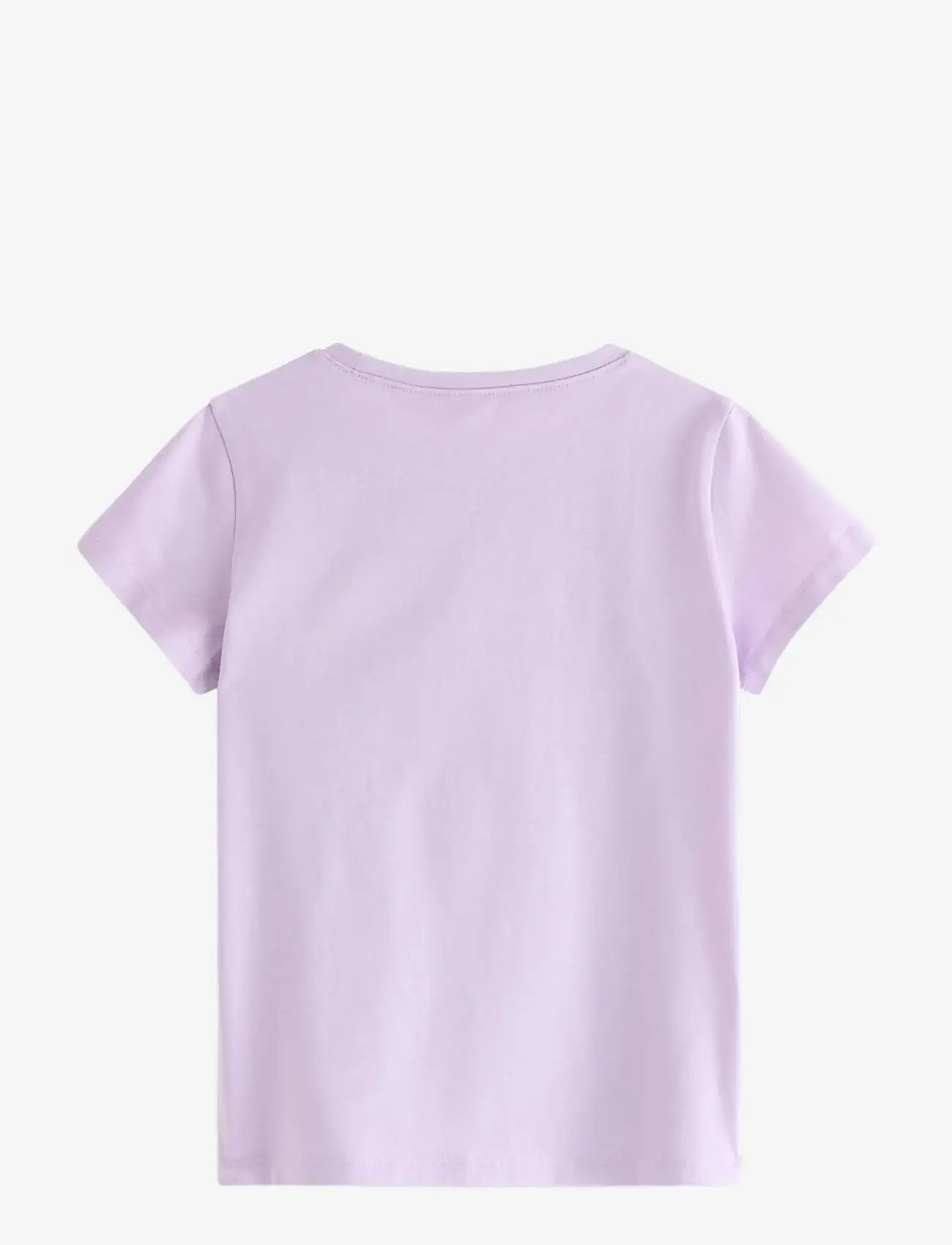 Lindex - Short-sleeved top - kortærmede t-shirts - light lilac - 2