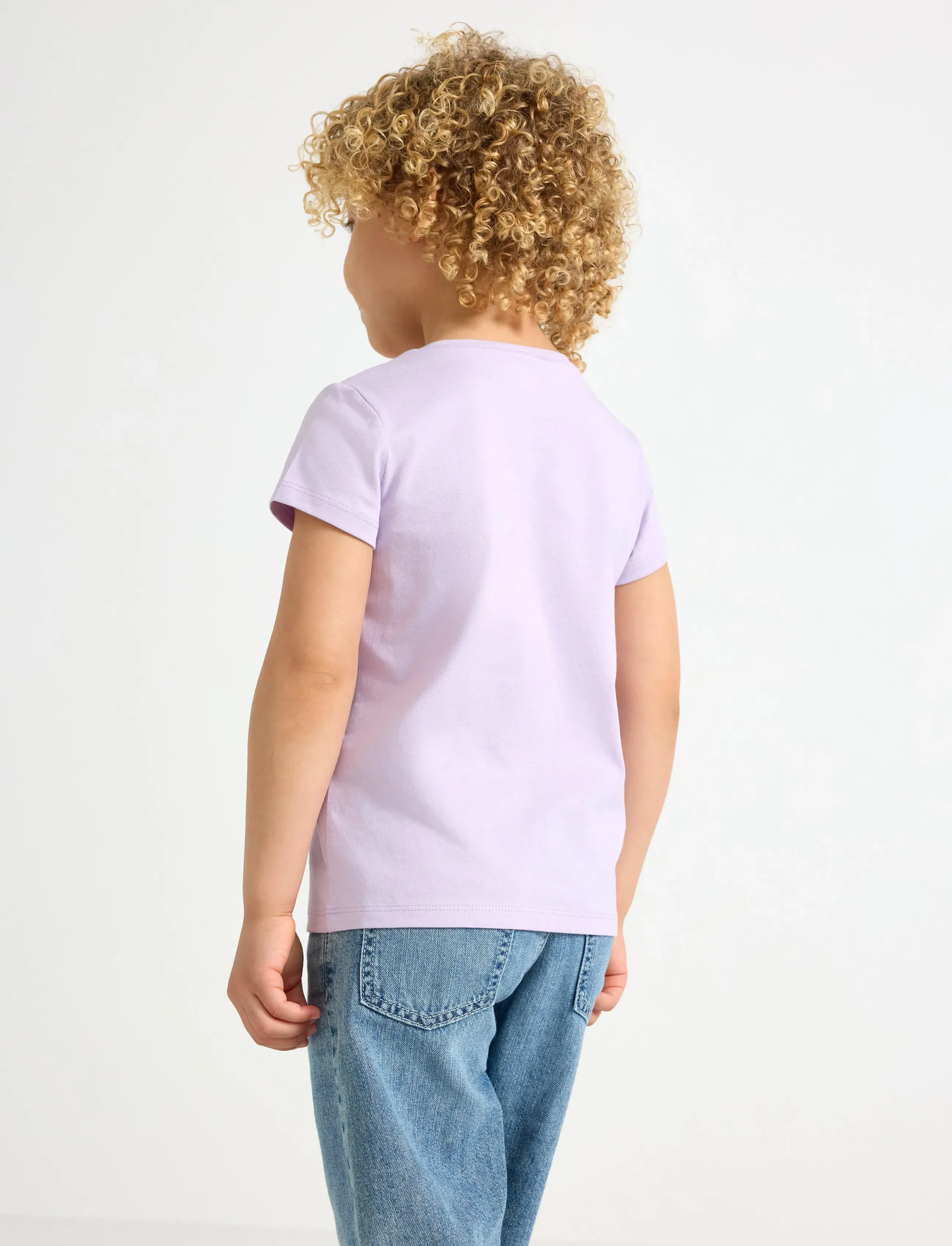 Lindex - Short-sleeved top - lühikeste varrukatega t-särgid - light lilac - 3