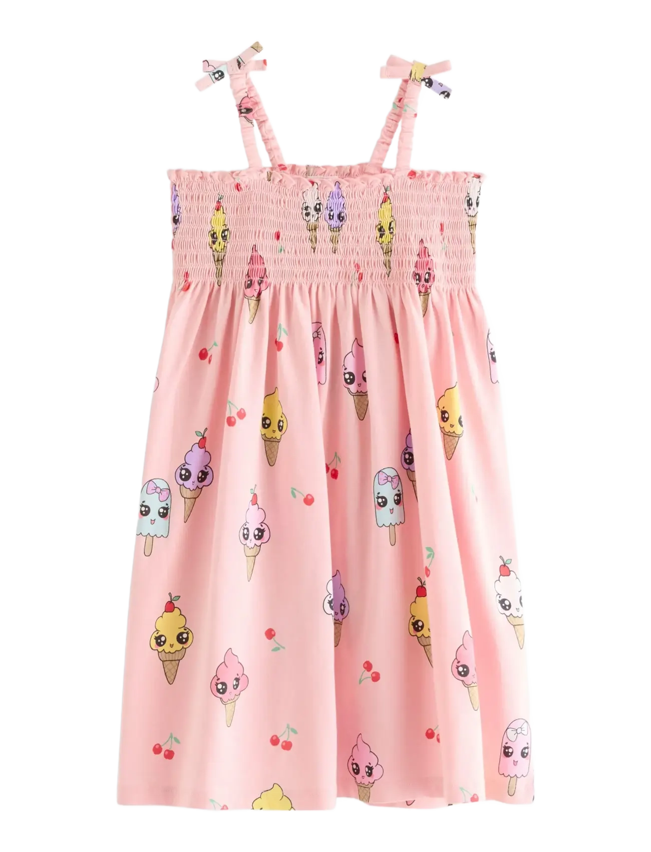 LINDEX Smock Kleid Pink - 92 - Kinder