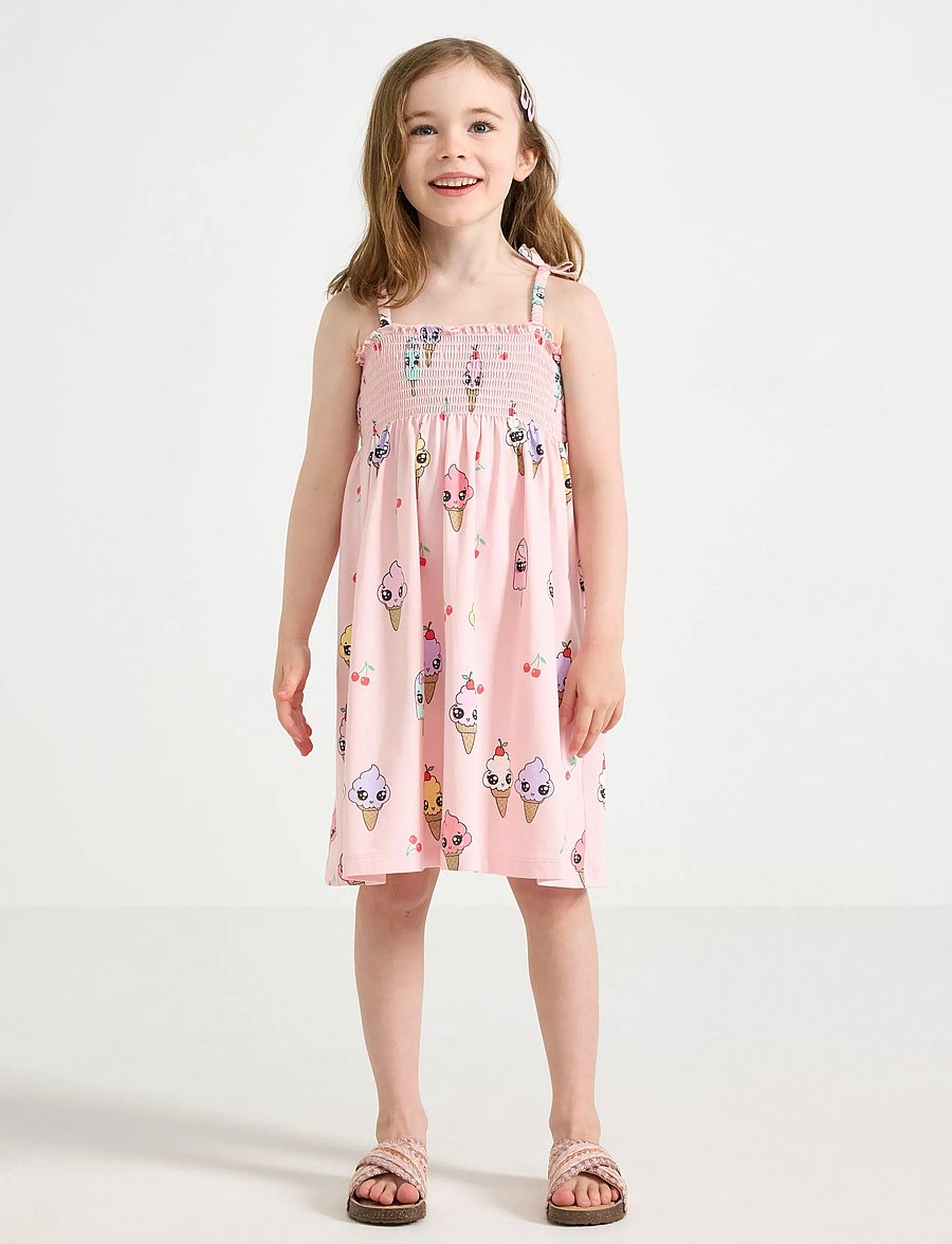 Lindex - Smock dress - laisvalaikio suknelės be rankovių - light pink - 0